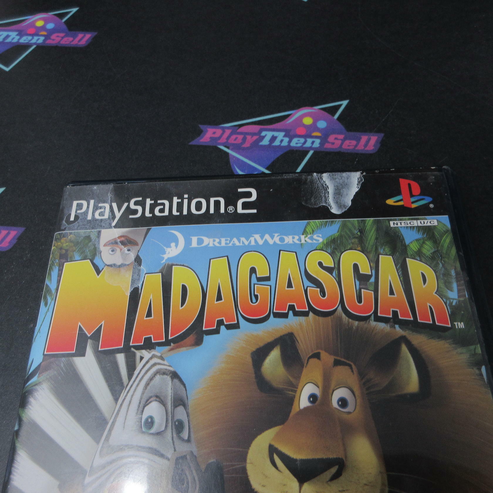 Madagascar PS2 PlayStation 2 AD/DD/NM - Very Good