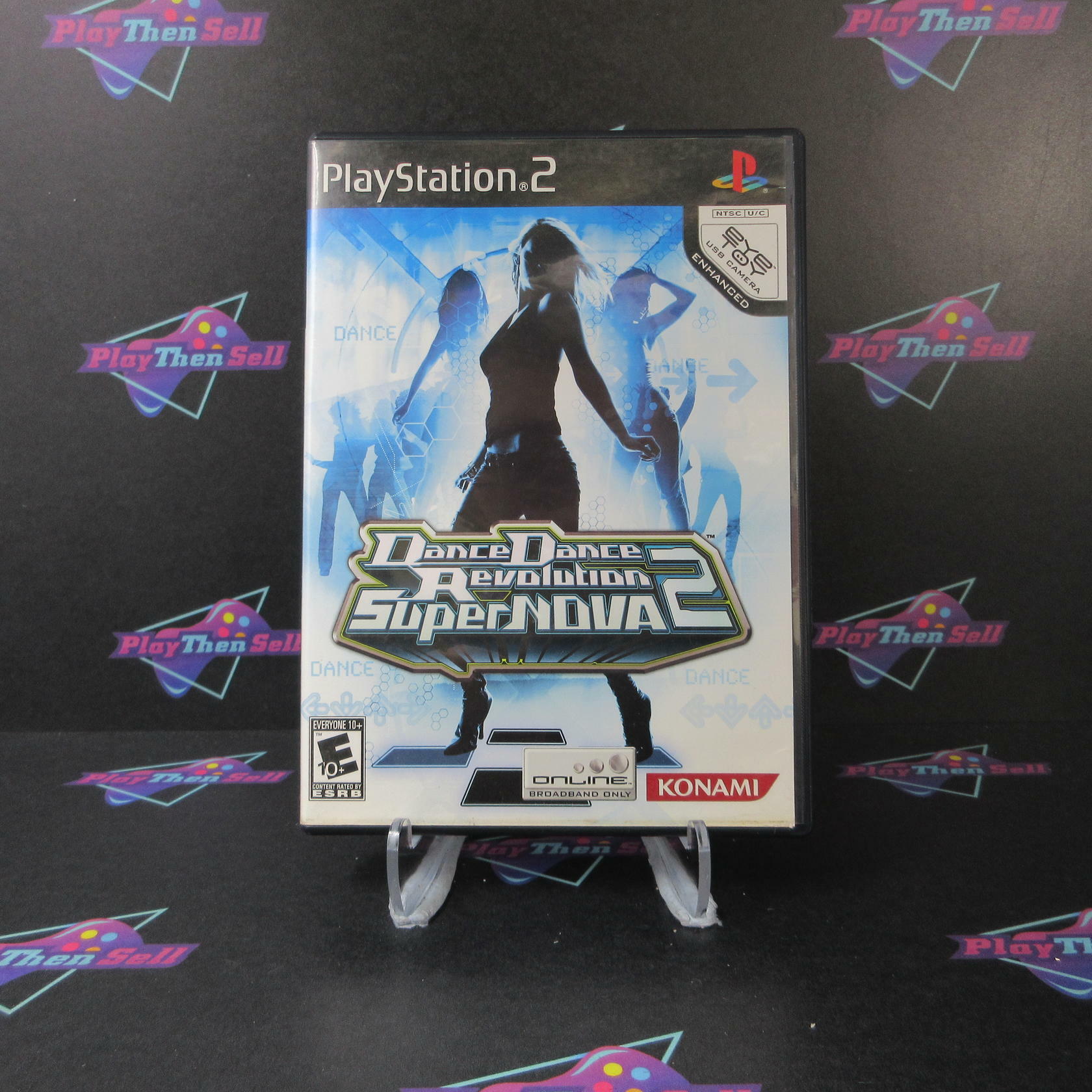 Dance Dance Revolution SuperNova 2 PS2 PlayStation 2 AD/NM - Very Good