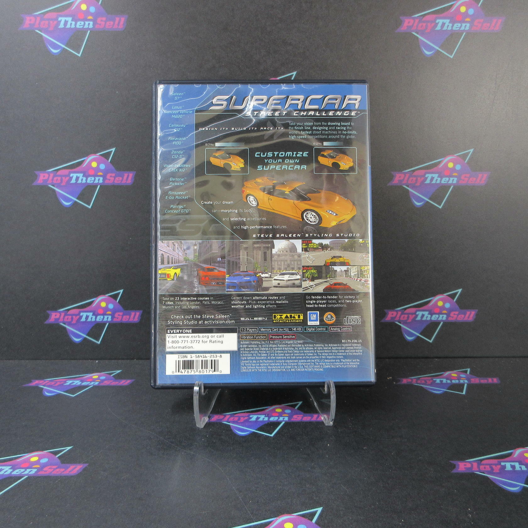 Supercar Street Challenge PS2 PlayStation 2 DD/NM - Very Good