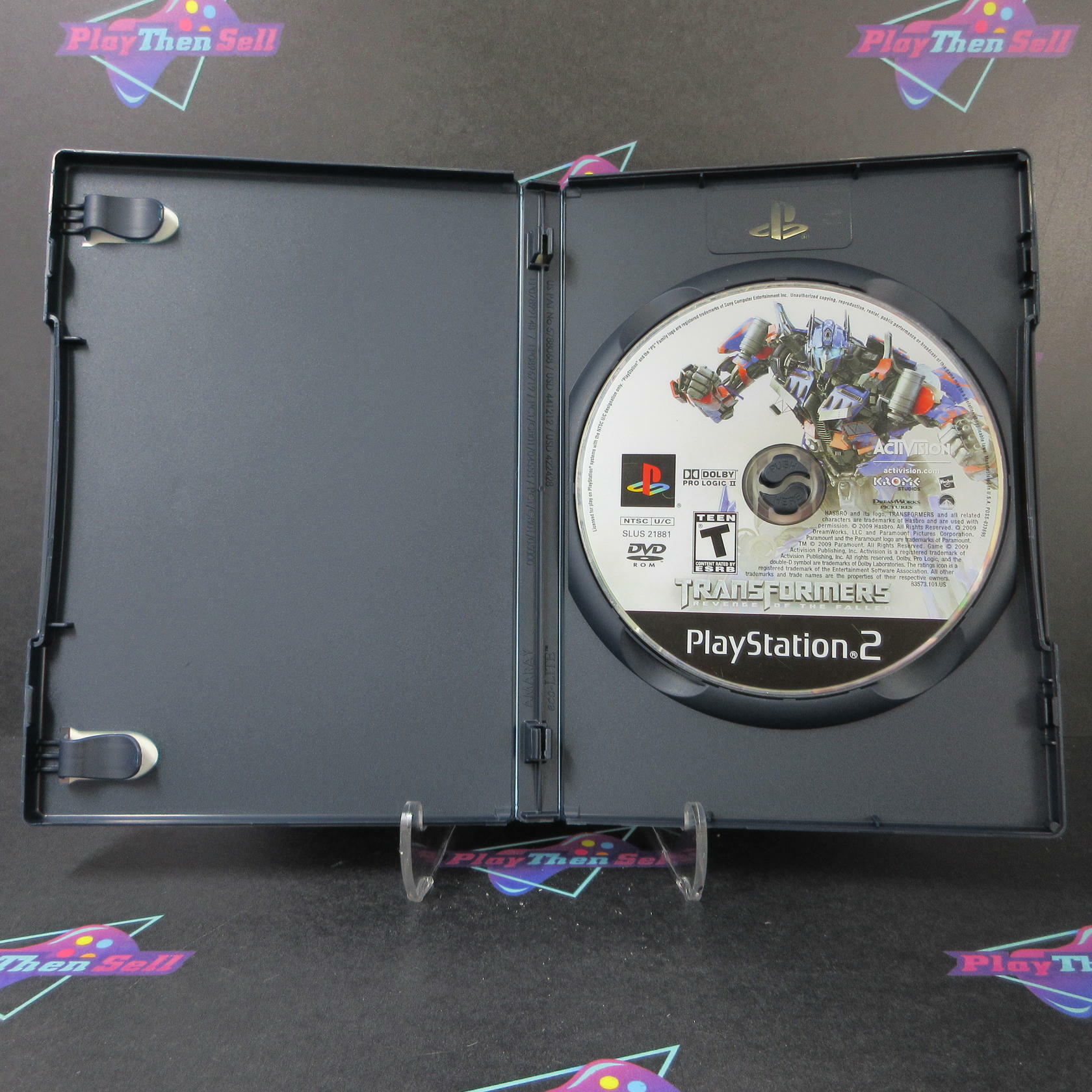 Transformers Revenge of the Fallen PlayStation 2 PS2 AD/NM - Very Good