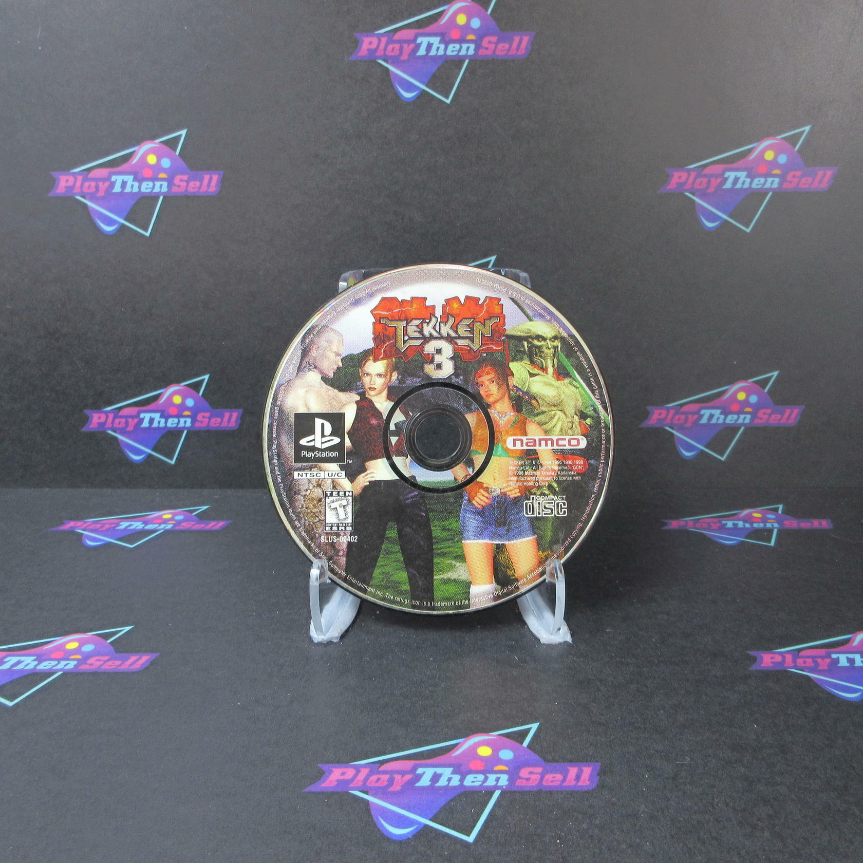 Tekken 3 PS1 PlayStation 1 Disc Only Authentic / Tested - Very Good