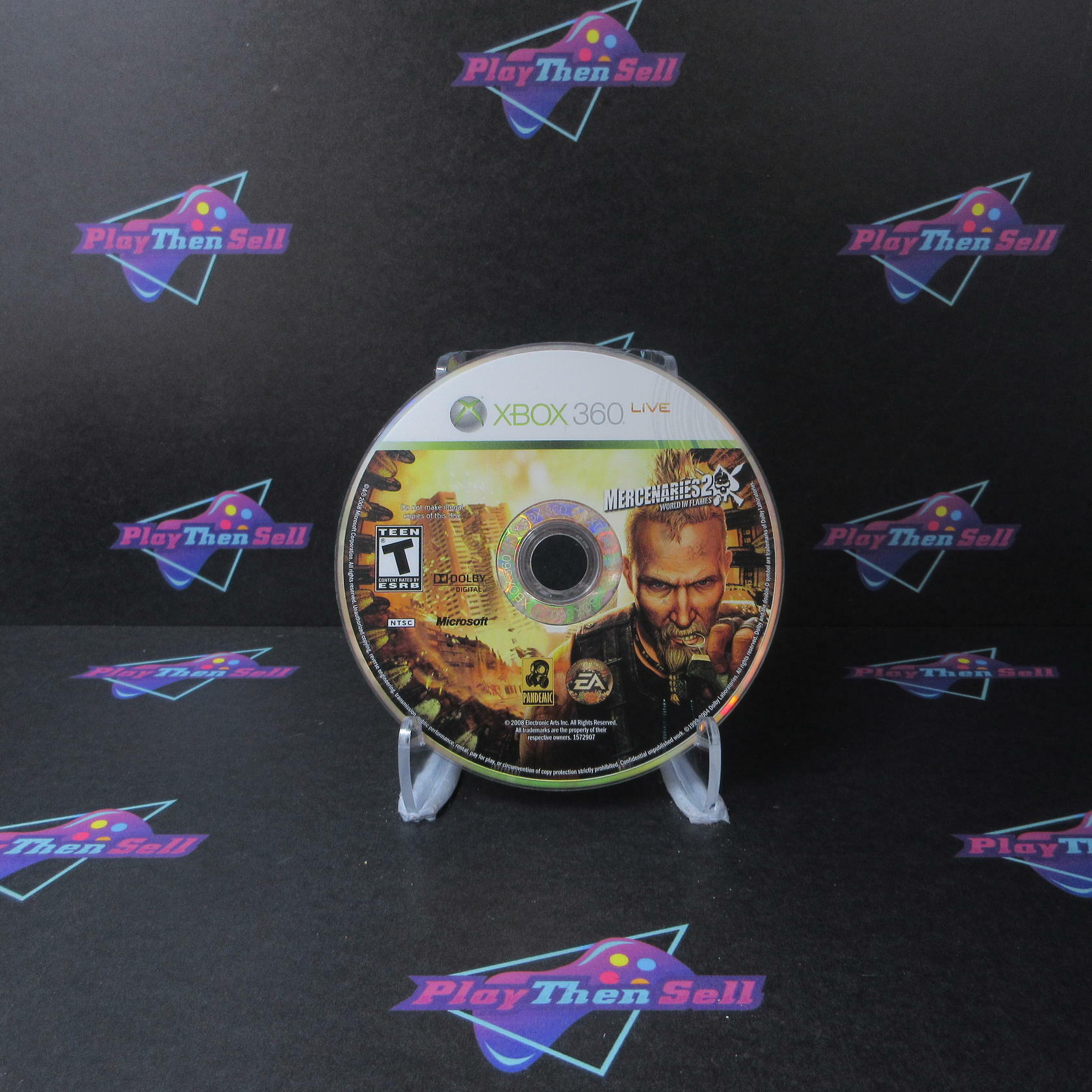 Mercenaries 2 World in Flames Xbox 360 Disc Only - Very Good