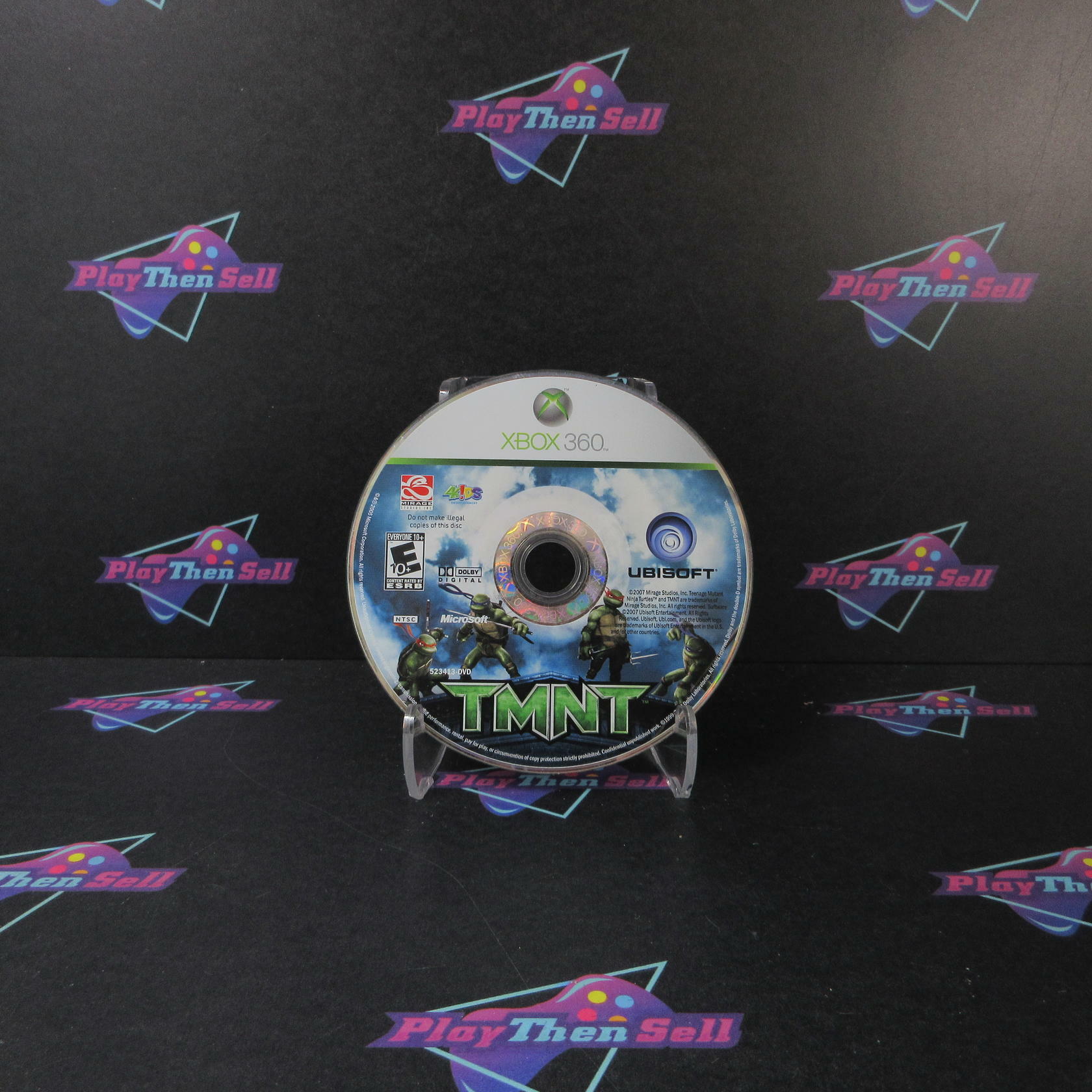 TMNT Xbox 360 Disc Only Authentic / Tested - Very Good