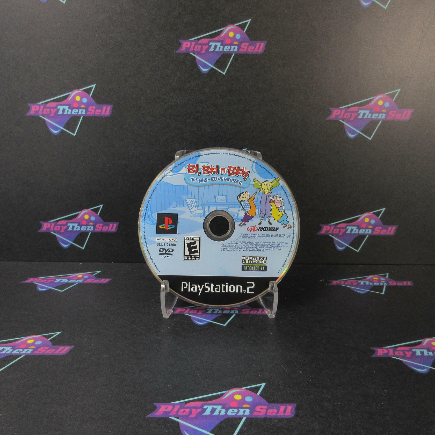 Ed, Edd 'n Eddy The Mis-Edventures PS2 PlayStation 2 Disc Only - Very Good
