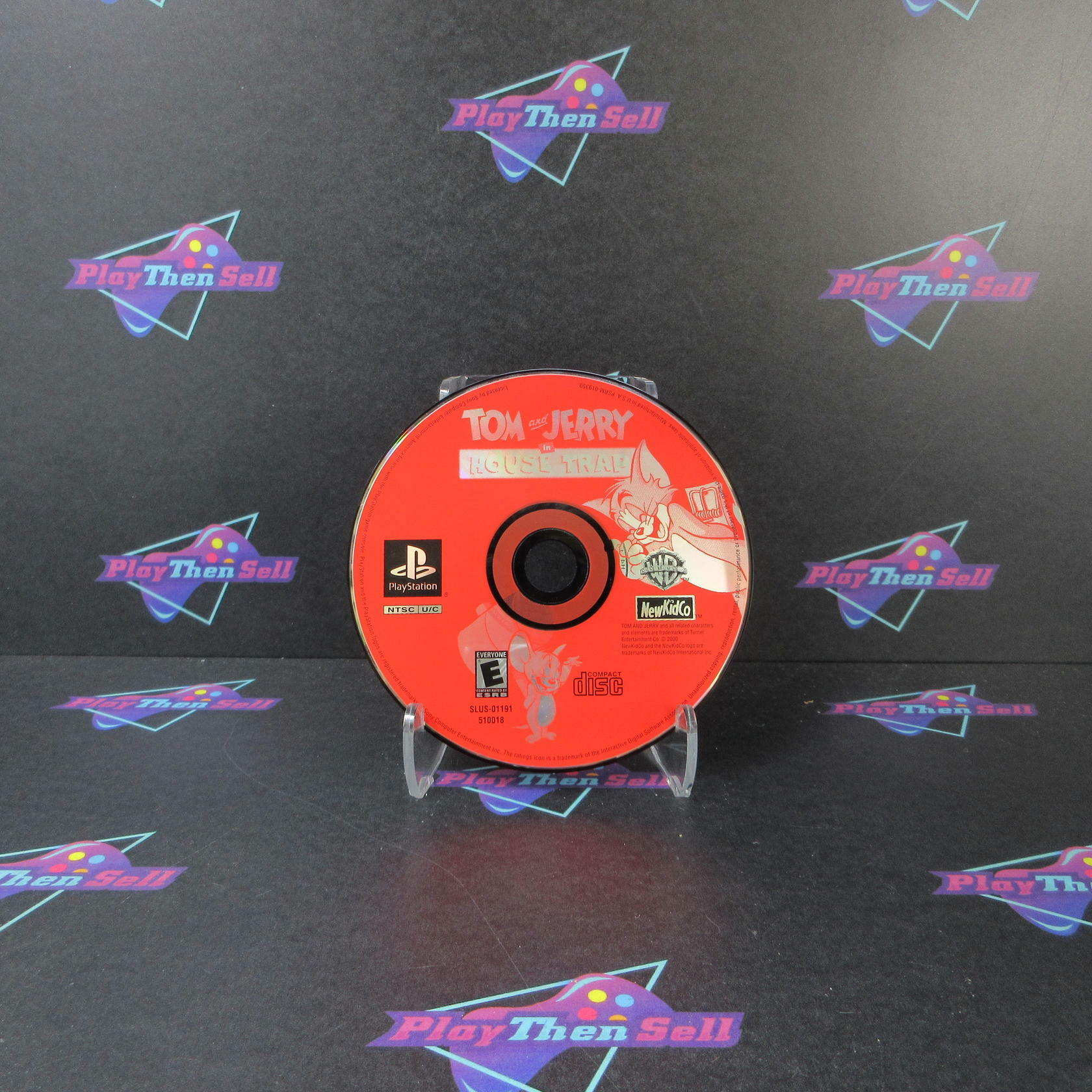 Tom & Jerry House Trap PS1 Playstation 1 Disc Only Tested - Very Good