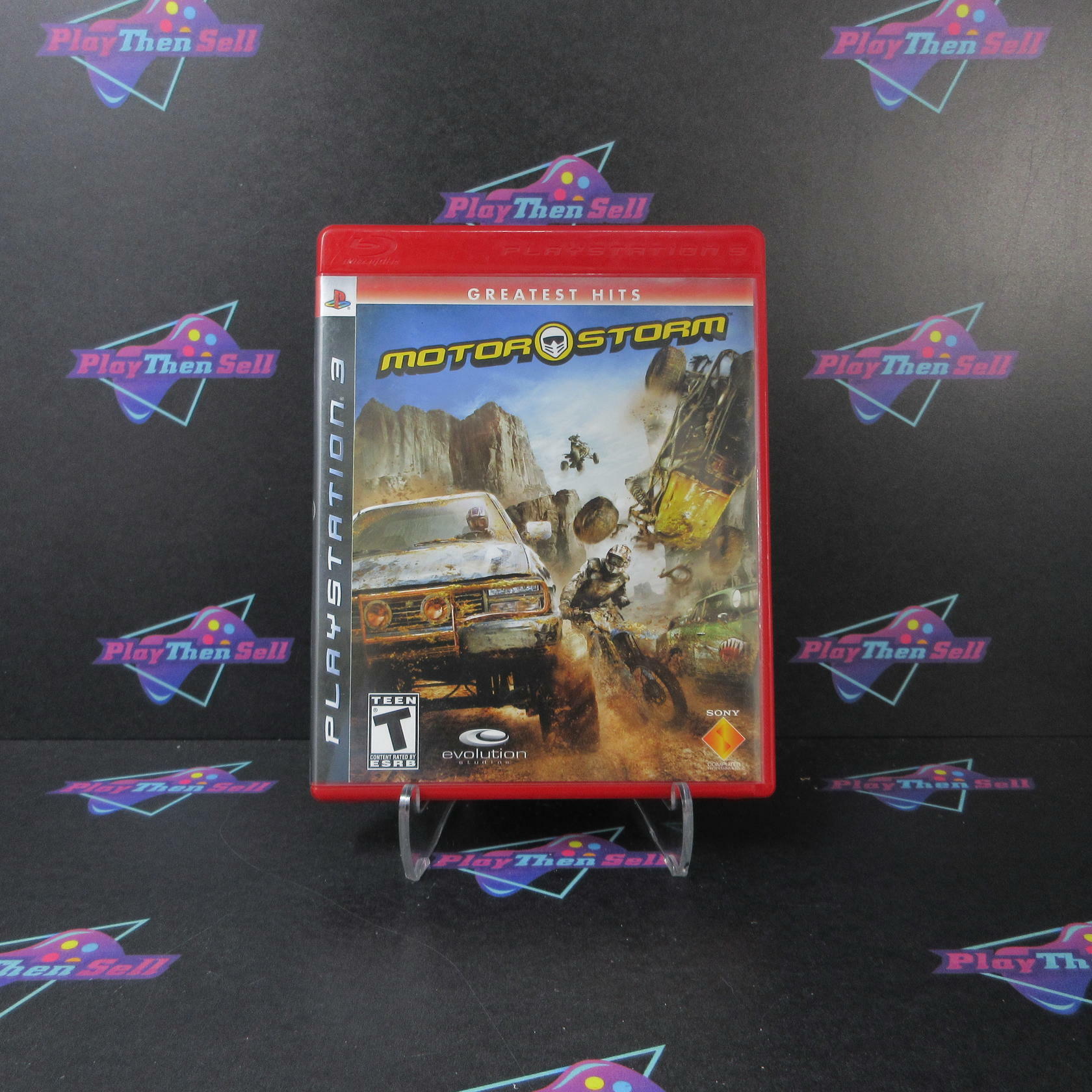 Motor Storm PS3 PlayStation 3 GH + Reg Card Complete - Excellent