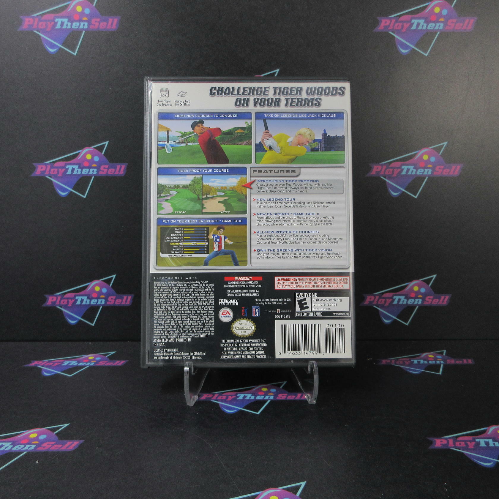 Tiger Woods PGA Tour 2005 Nintendo Gamecube - Like New