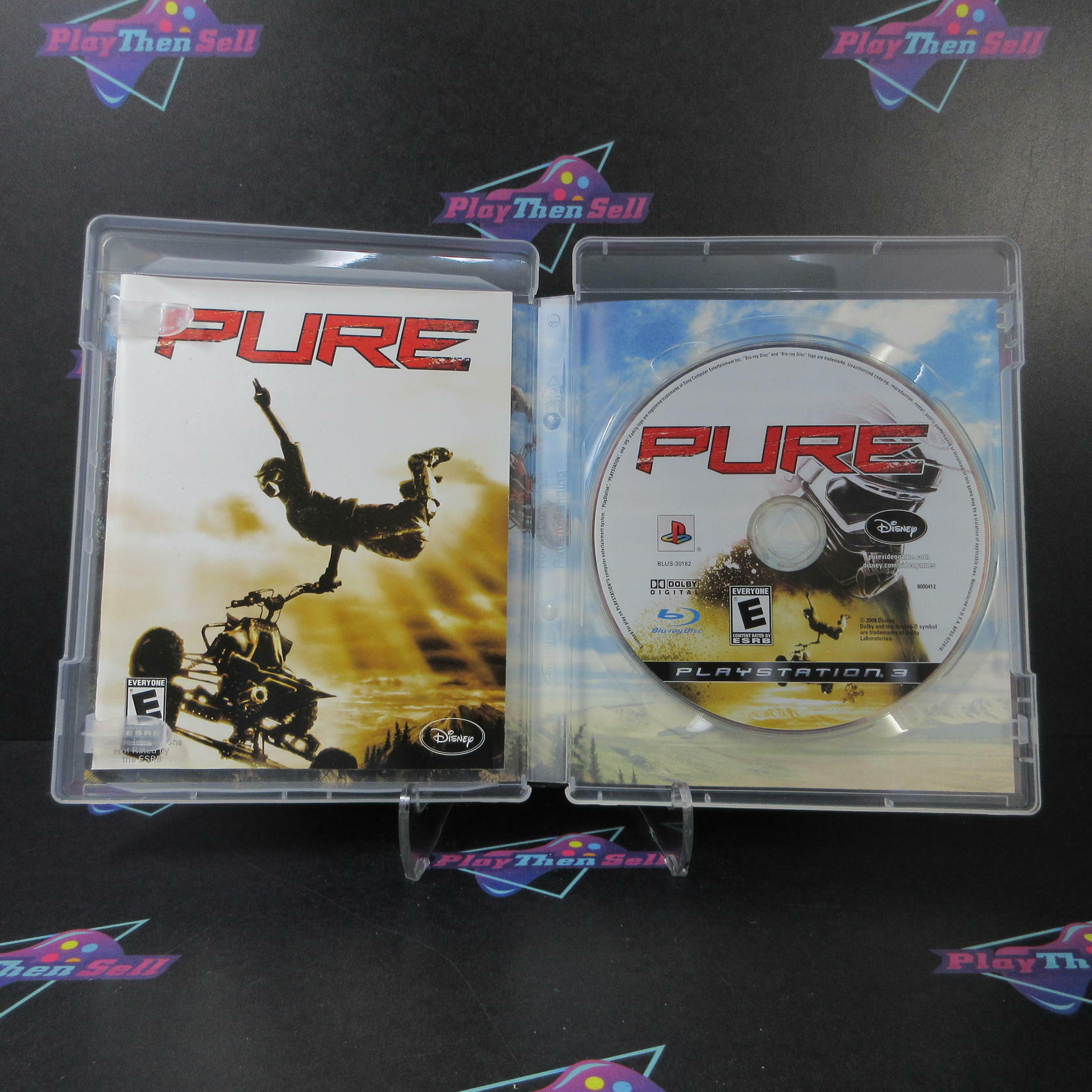 Pure PS3 PlayStation 3 + Reg Card - Like New