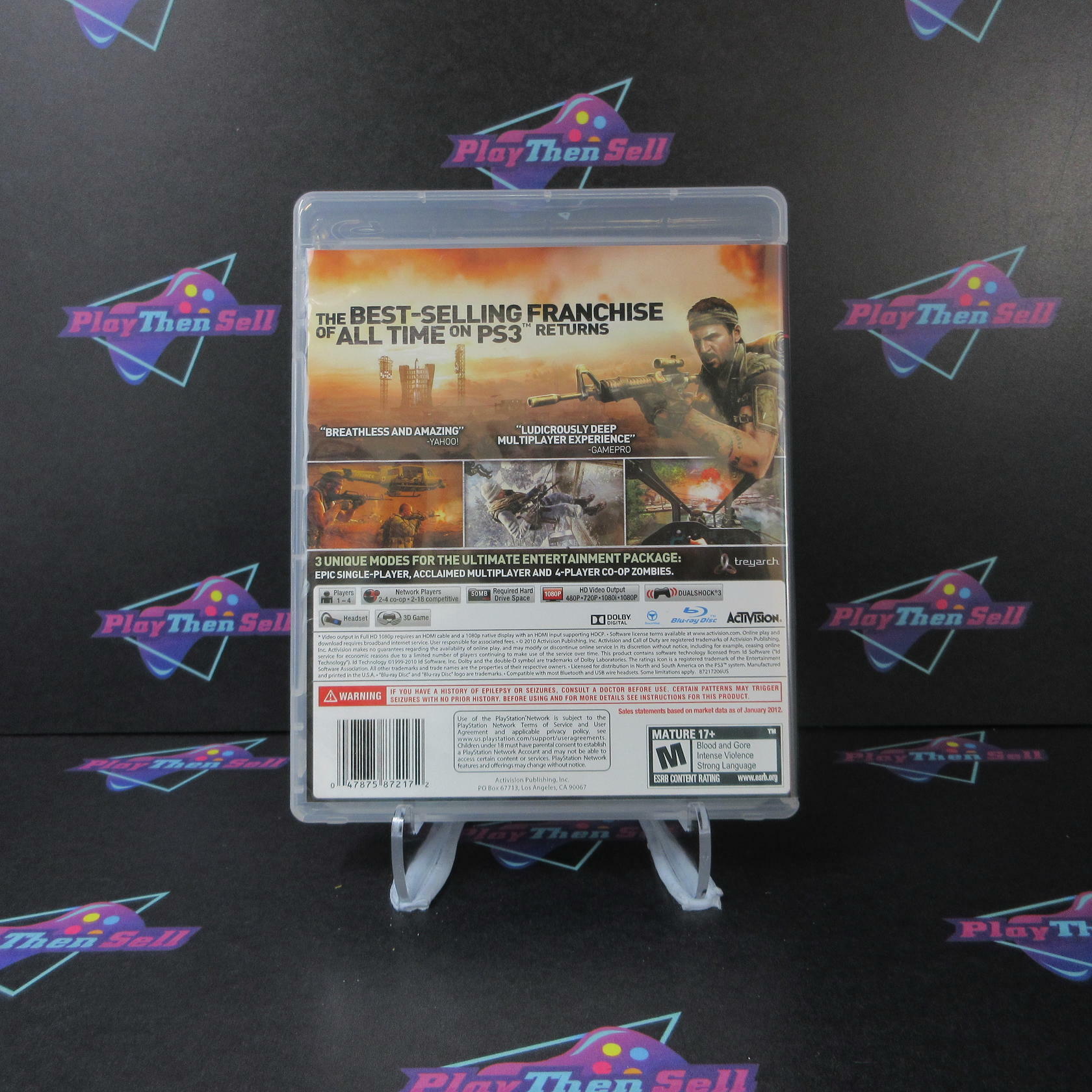Call of Duty Black Ops PS3 PlayStation 3 GH - Like New