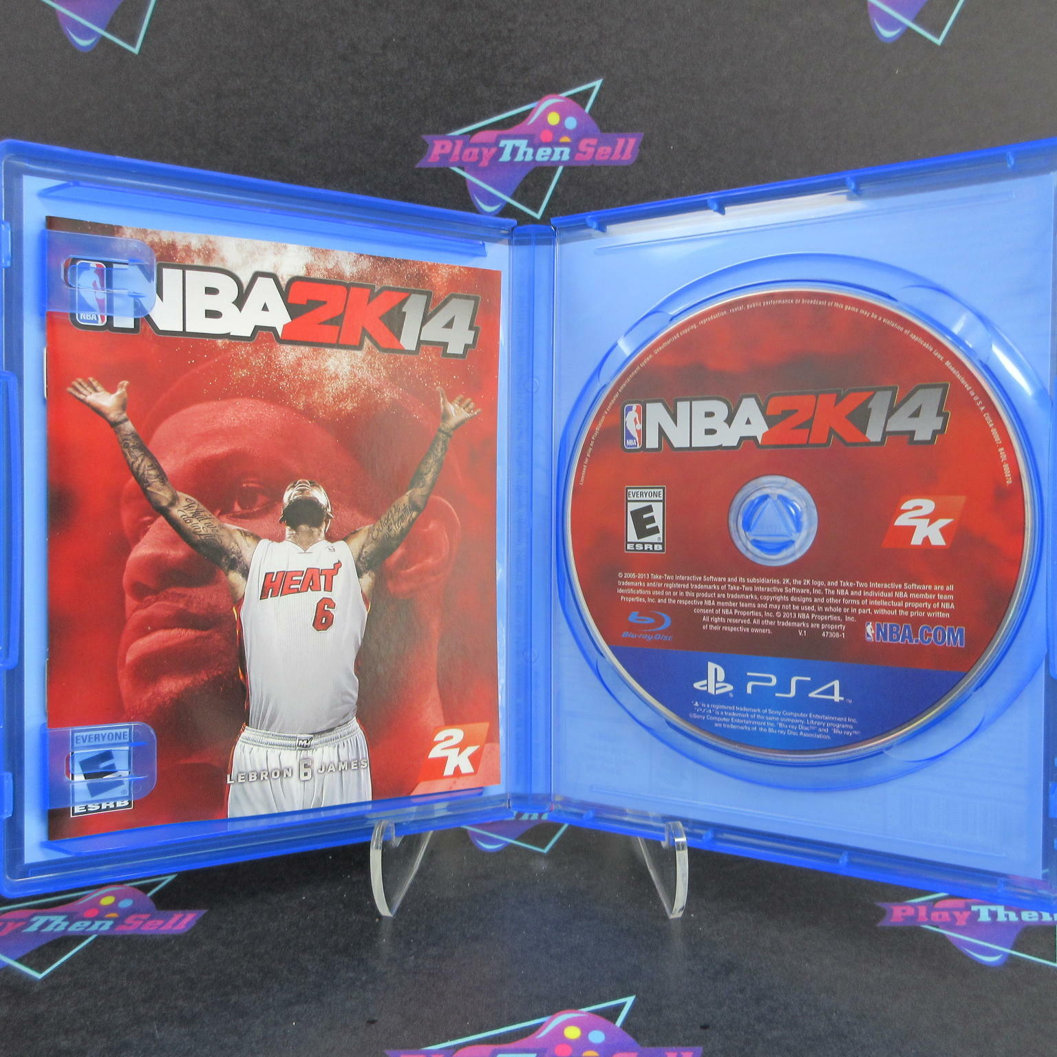 NBA 2K14 Lebron James PS4 PlayStation 4 - Like New