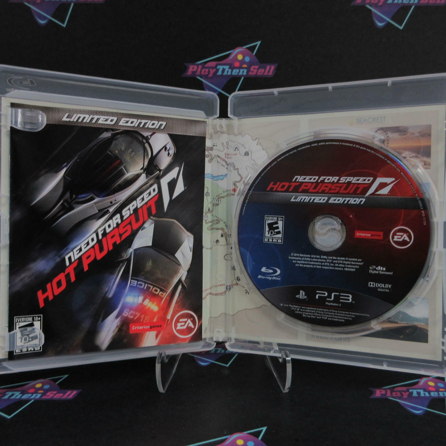 Need for Speed Hot Pursuit Limited Edition PS3 PlayStation 3 - Like New