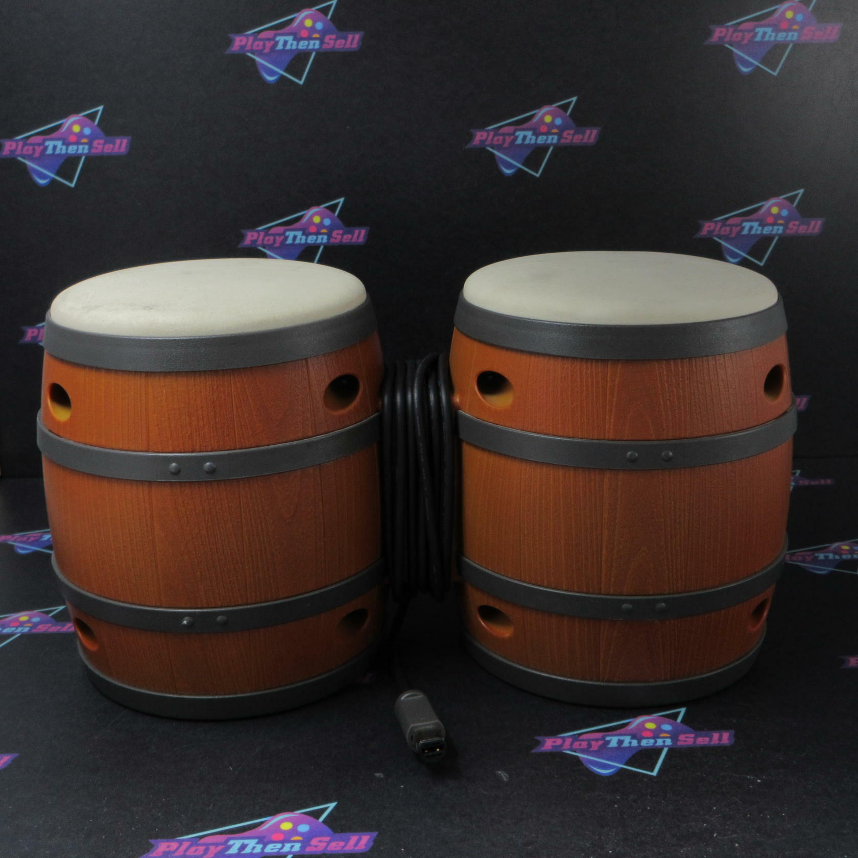 Donkey Konga 2 + DK Bongo Nintendo Gamecube - Like New