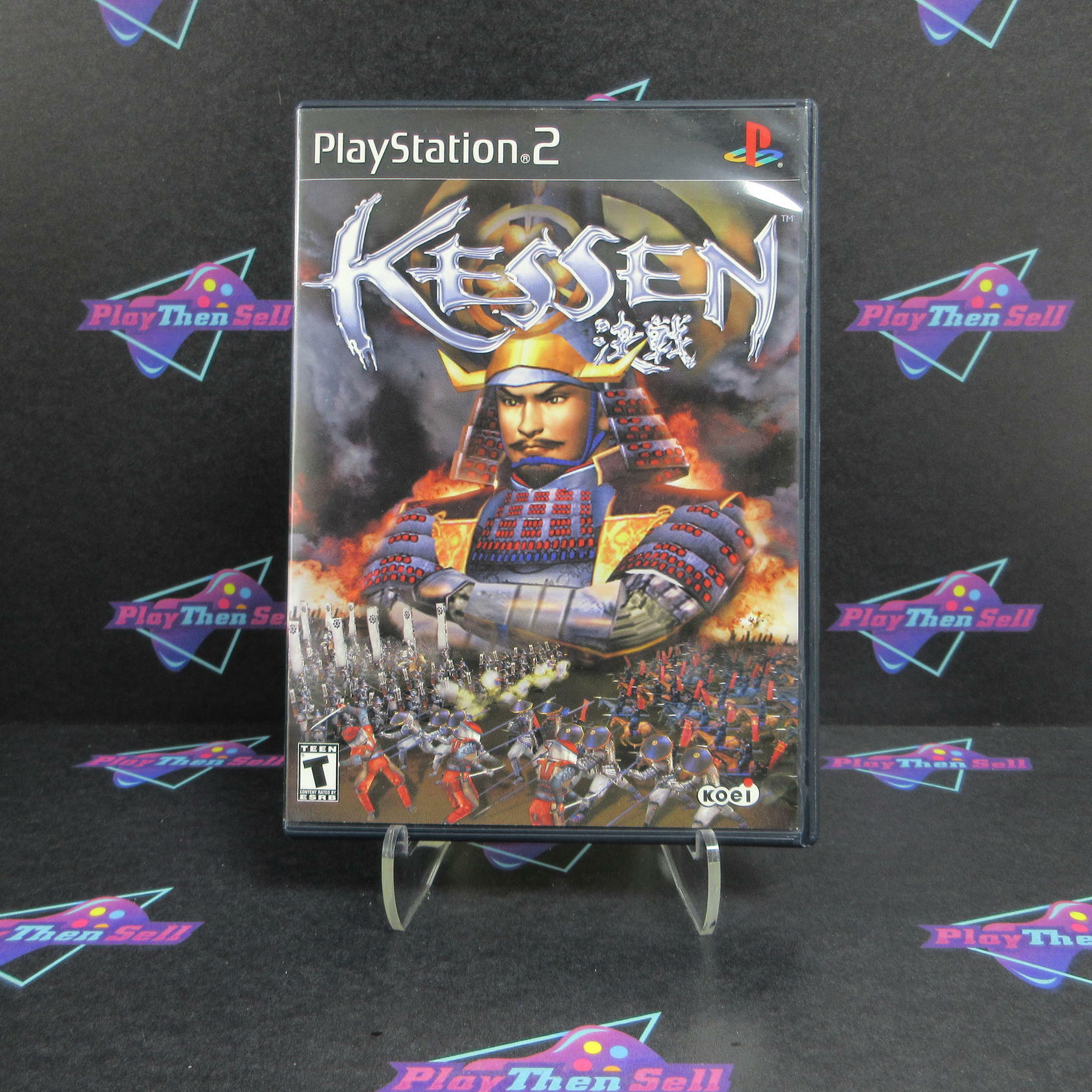 Kessen PS2 PlayStation 2 + Reg Card - Like New