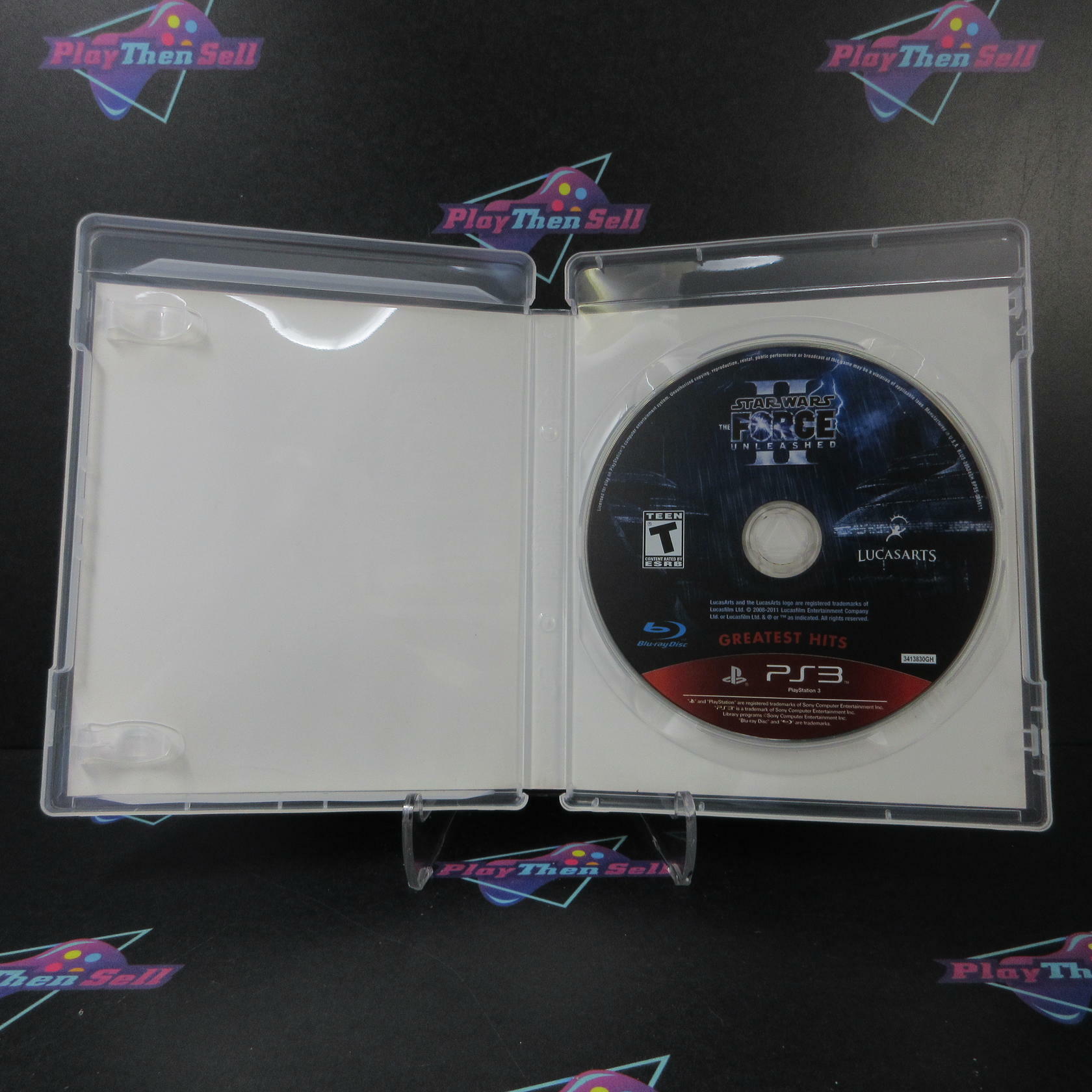 Star Wars The Force Unleashed 2 PS3 PlayStation 3 GH Disc - Very Good