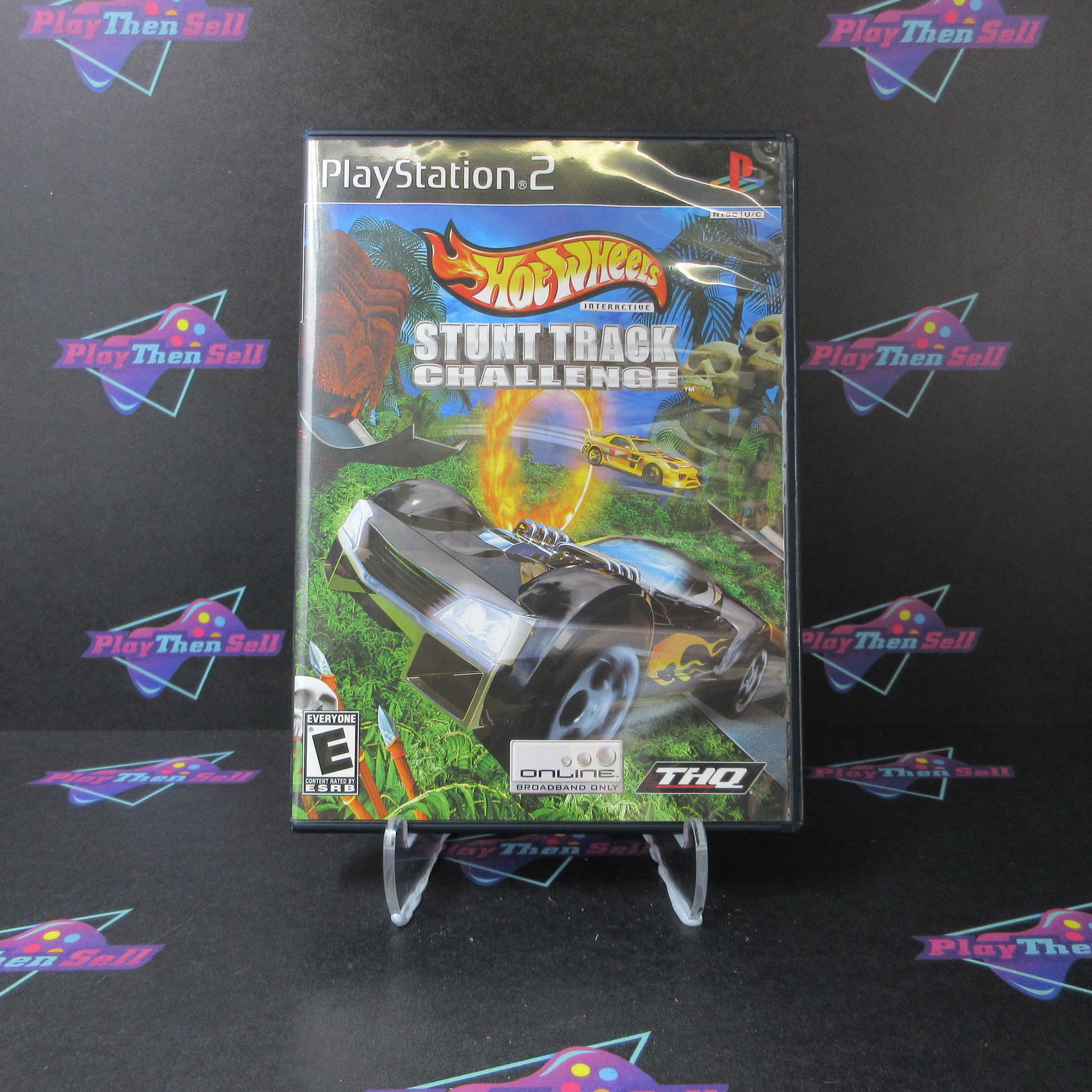 Hot Wheels Stunt Track Challenge PS2 PlayStation 2 - Very Good
