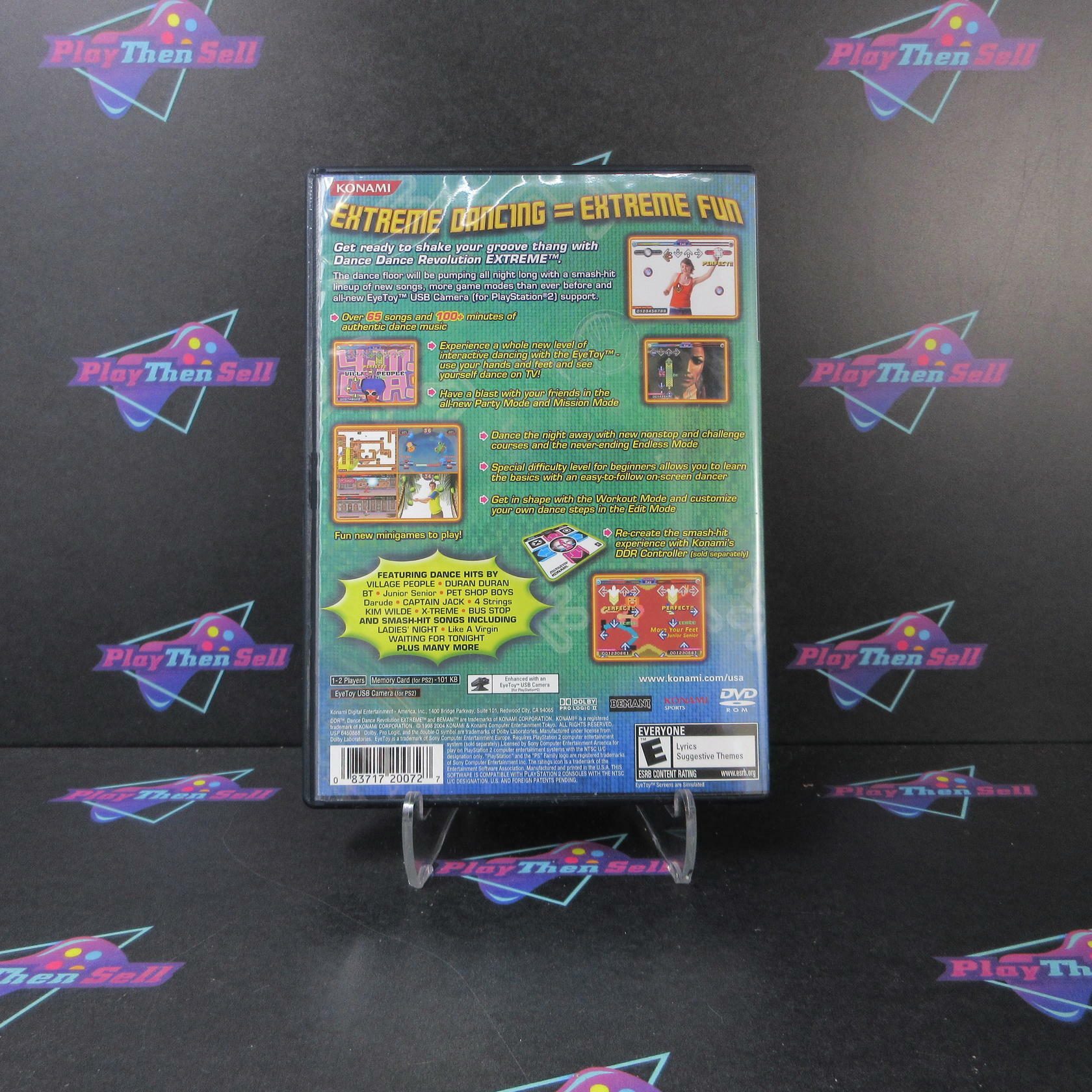 Dance Dance Revolution Extreme PS2 PlayStation 2 - Very Good