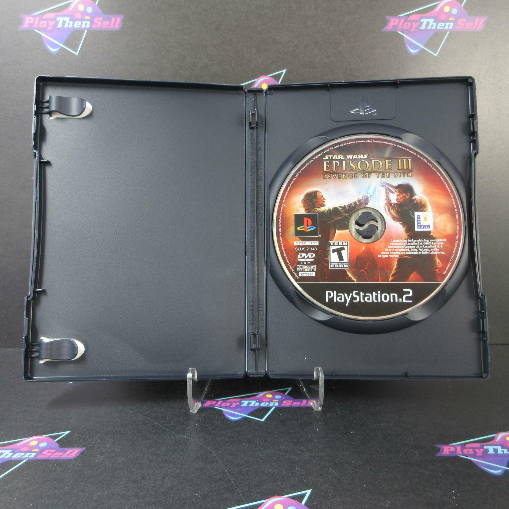 Star Wars Episode III Revenge of the Sith PS2 PlayStation 2 AD/NM - Very Good
