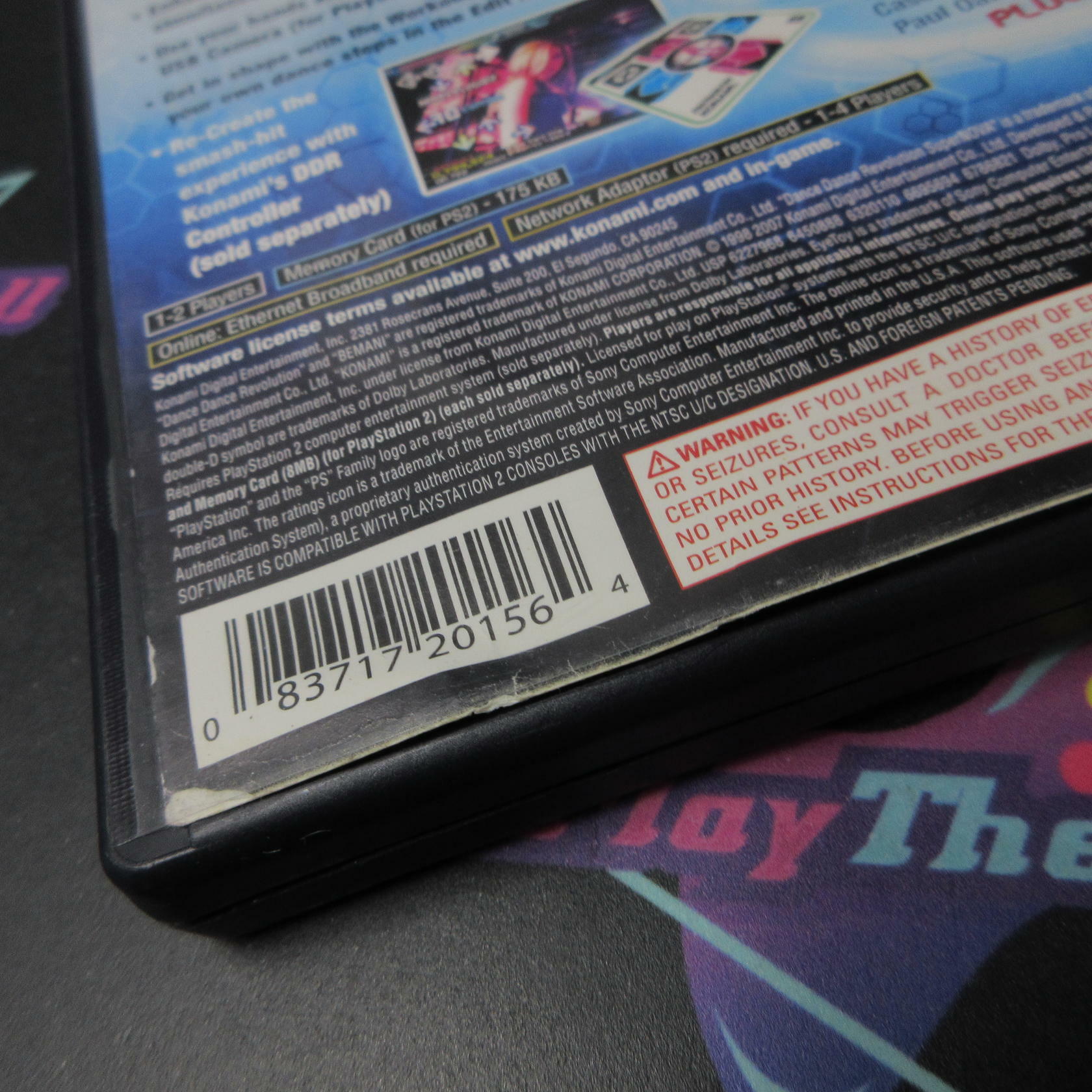 Dance Dance Revolution SuperNova 2 PS2 PlayStation 2 AD/NM - Very Good