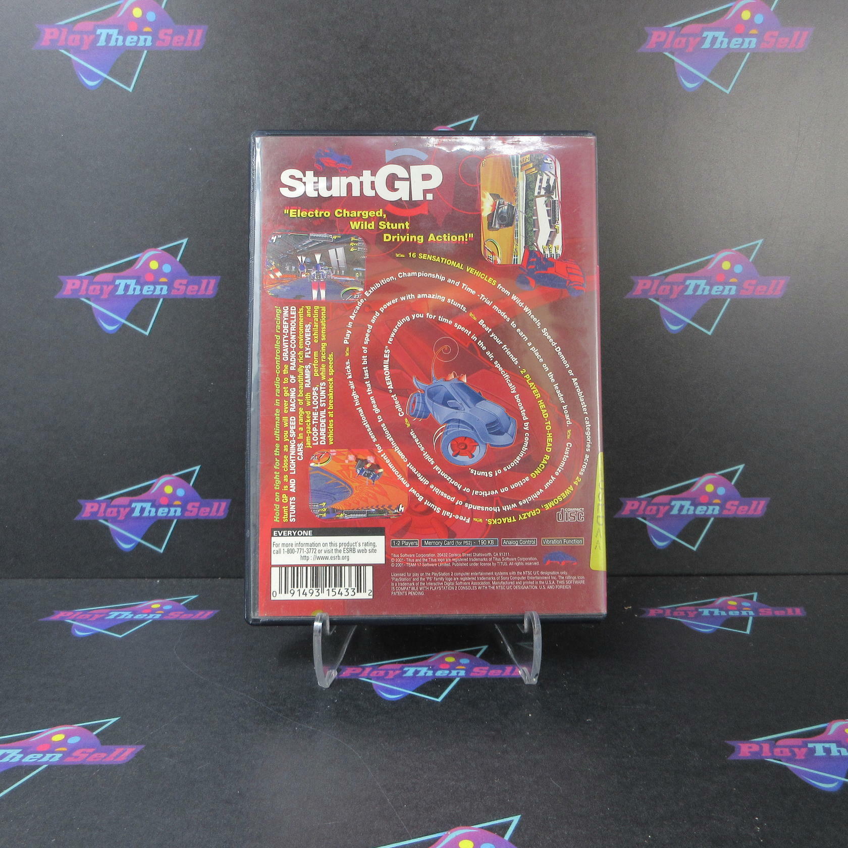 Stunt GP PS2 PlayStation 2 AD/MD/DD Complete CIB - Very Good