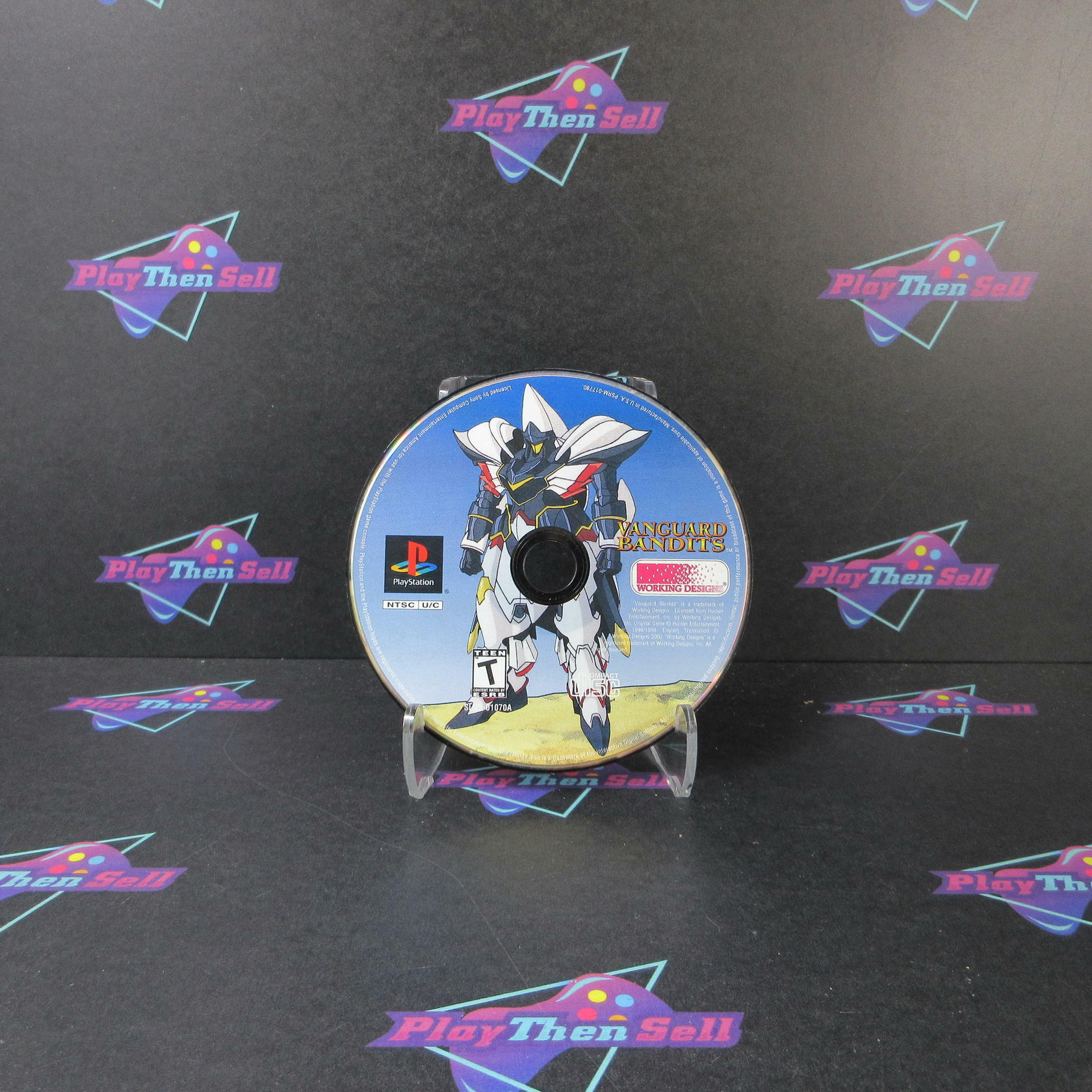 Vanguard Bandits PS1 Playstation 1 Disc Only Authentic / Tested - Very Good