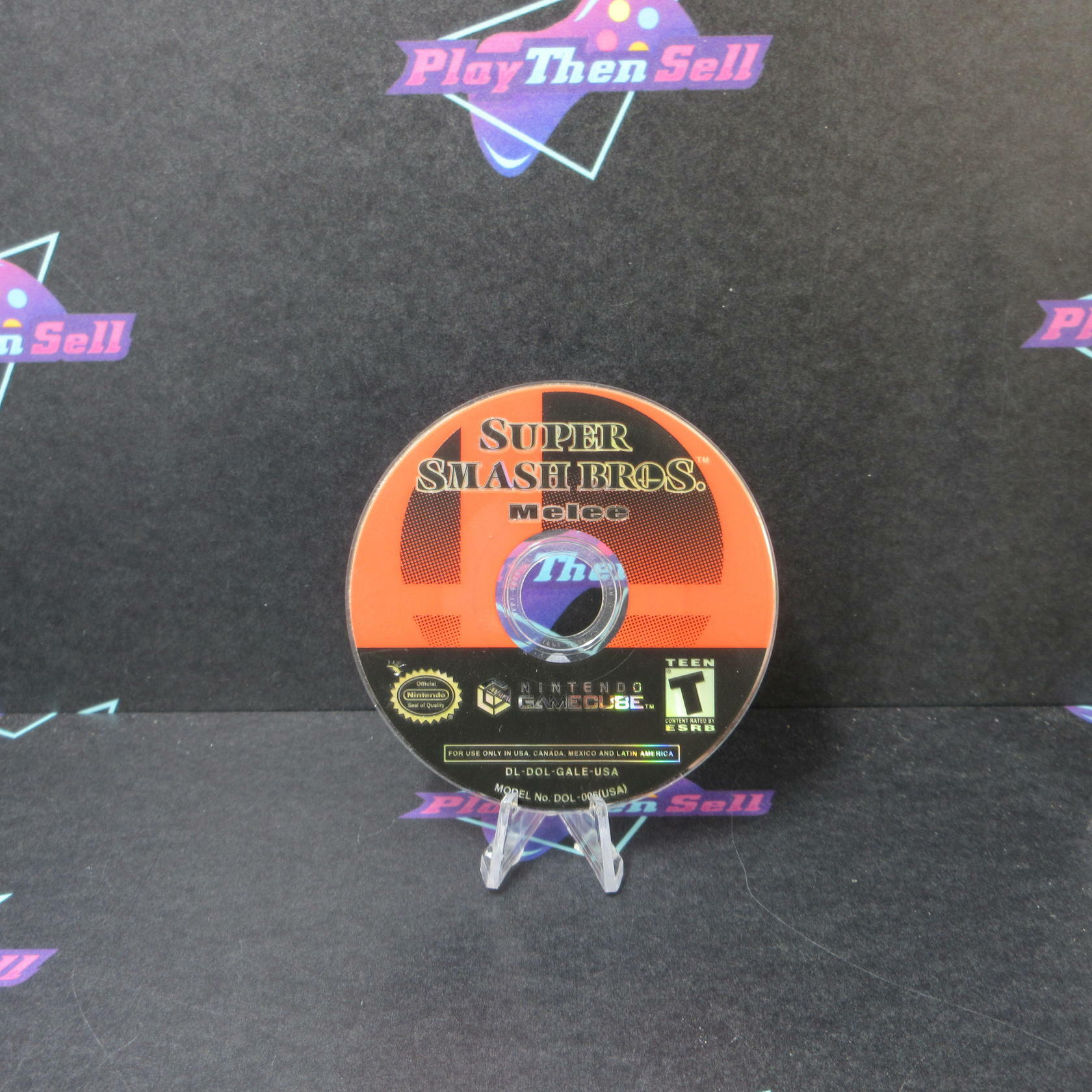 Super Smash Bros Melee Nintendo Gamecube Disc Only Authentic / Tested - Very Good