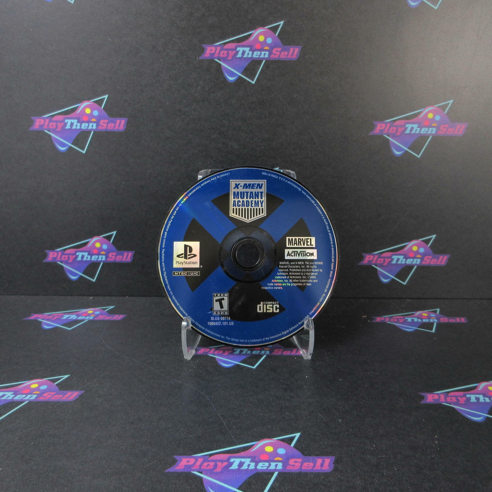 X-Men Mutant Academy PS1 PlayStation 1 Disc Only Tested - Very Good
