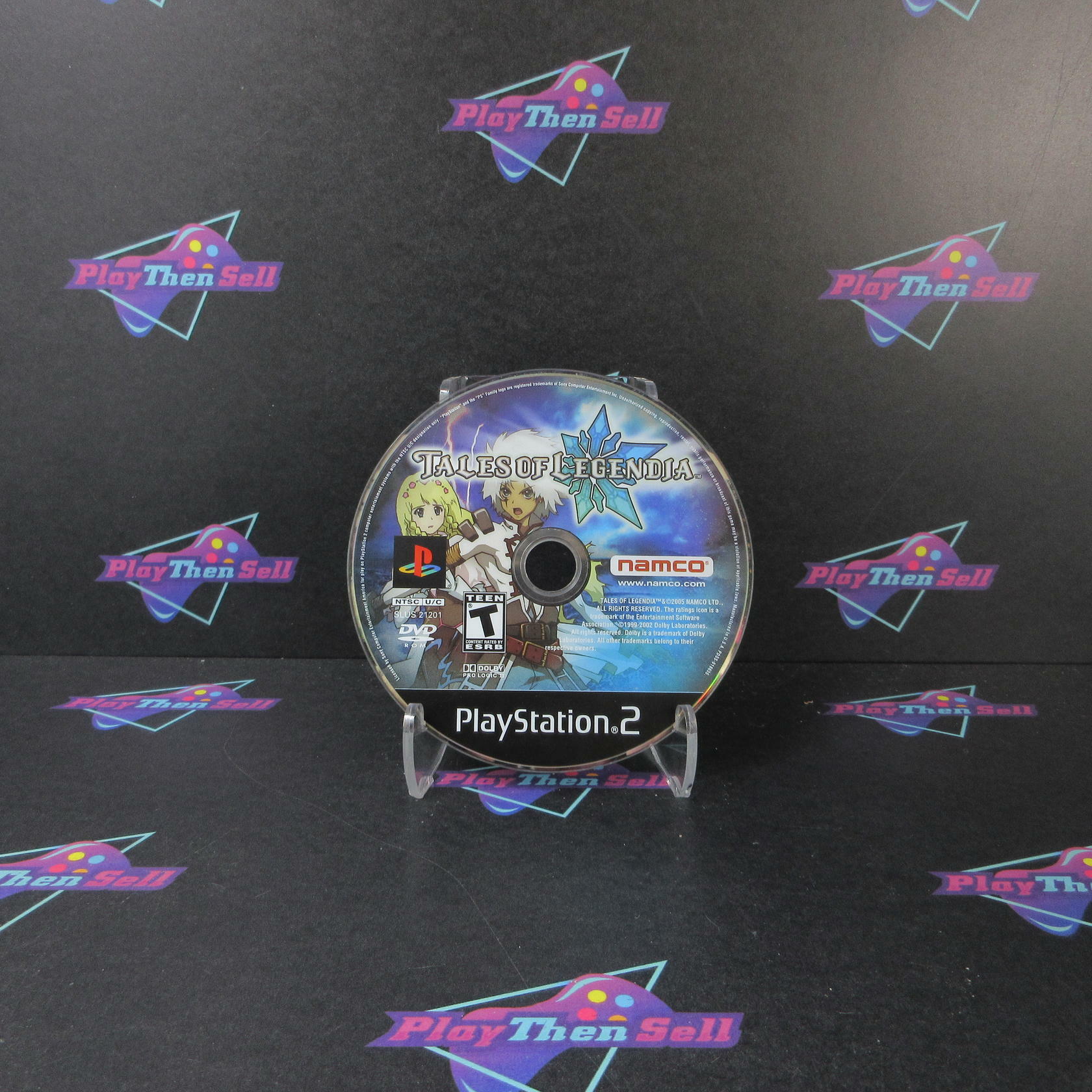 Tales of Legendia PS2 PlayStation 2 Disc Only Authentic / Tested - Very Good