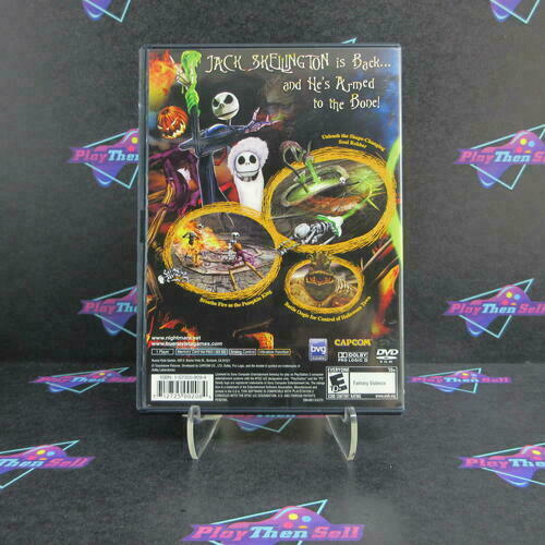 The Nightmare Before Christmas Oogies Revenge PS2 PlayStation 2 - Like New