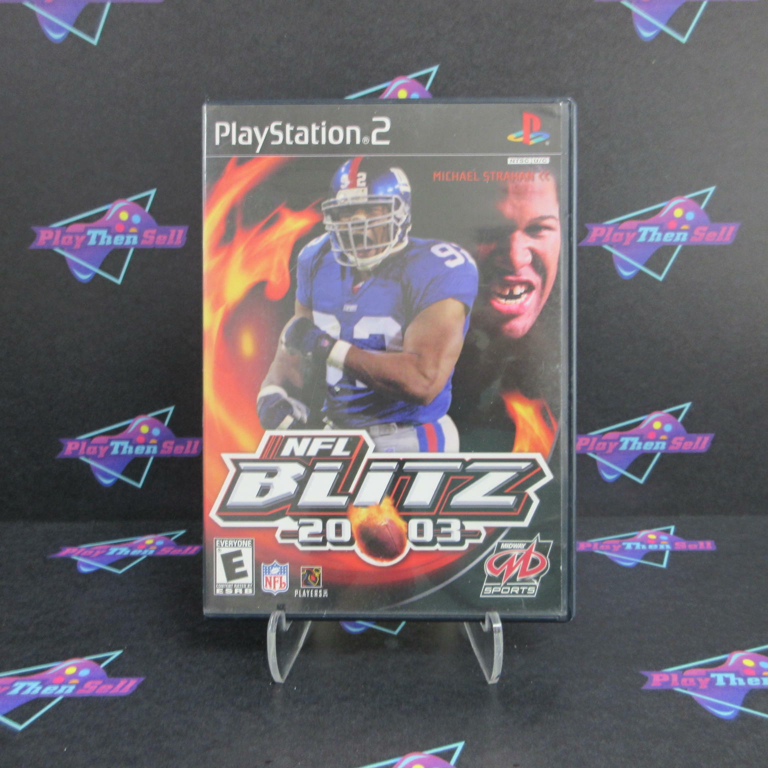 NFL Blitz 2003 + Reg Card PS2 PlayStation 2 AD Complete CIB - Very Good