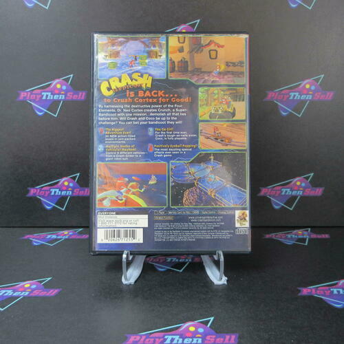 Crash Bandicoot The Wrath of Cortex GH PS2 PlayStation 2 AD Complete CIB - Very Good