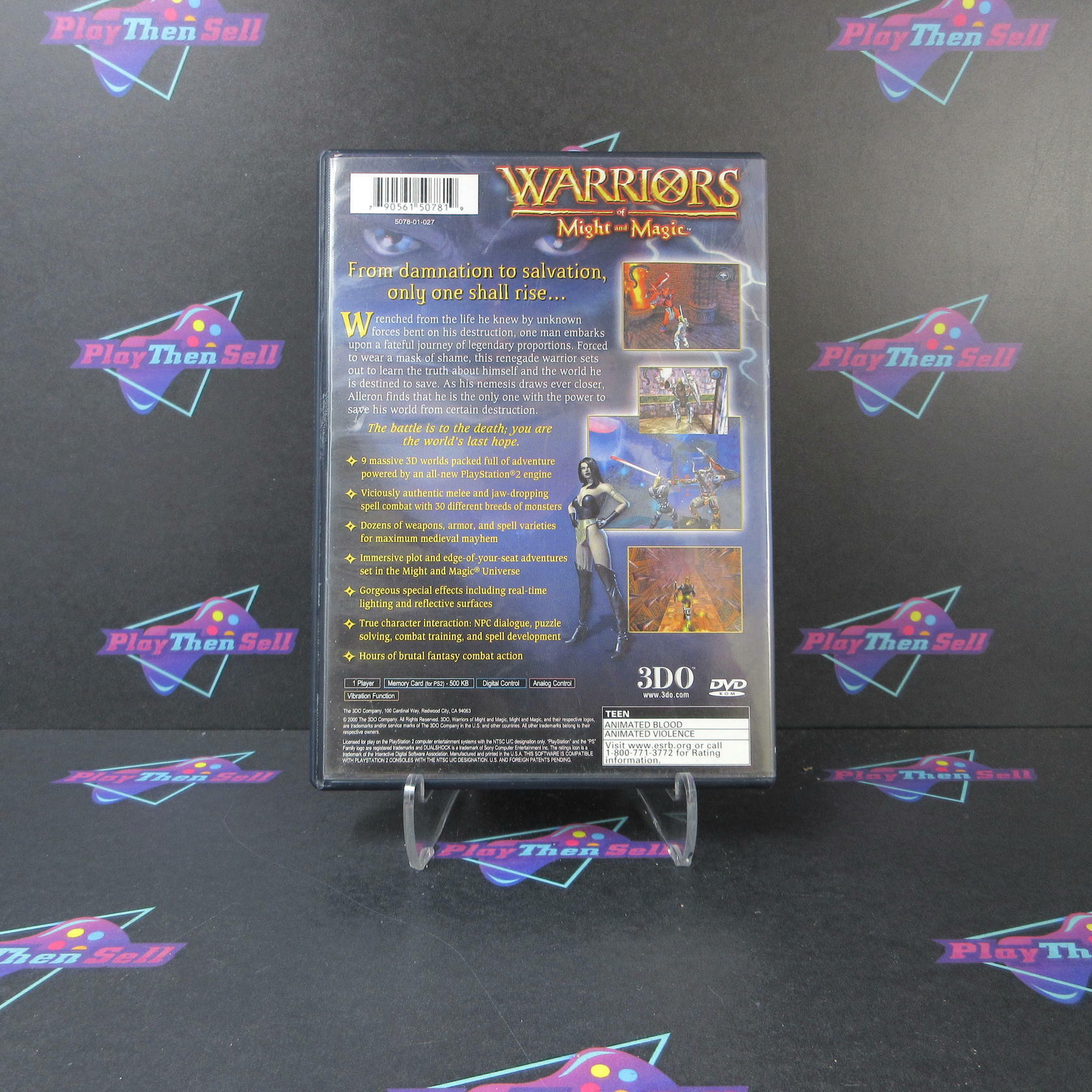 Warriors of Might and Magic PS2 PlayStation 2 - Very Good