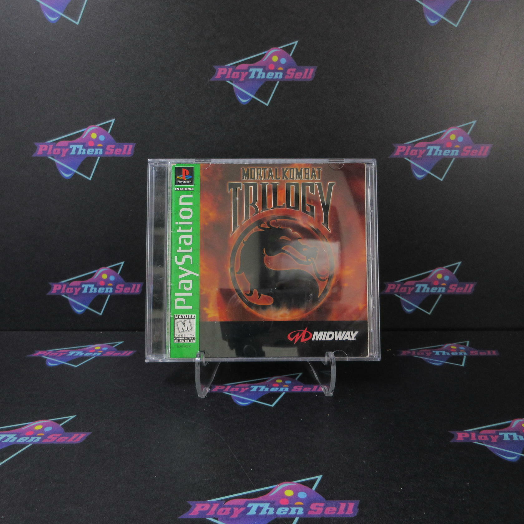 Mortal Kombat Trilogy GH No Art PS1 PlayStation 1 MD Complete CIB - Very Good