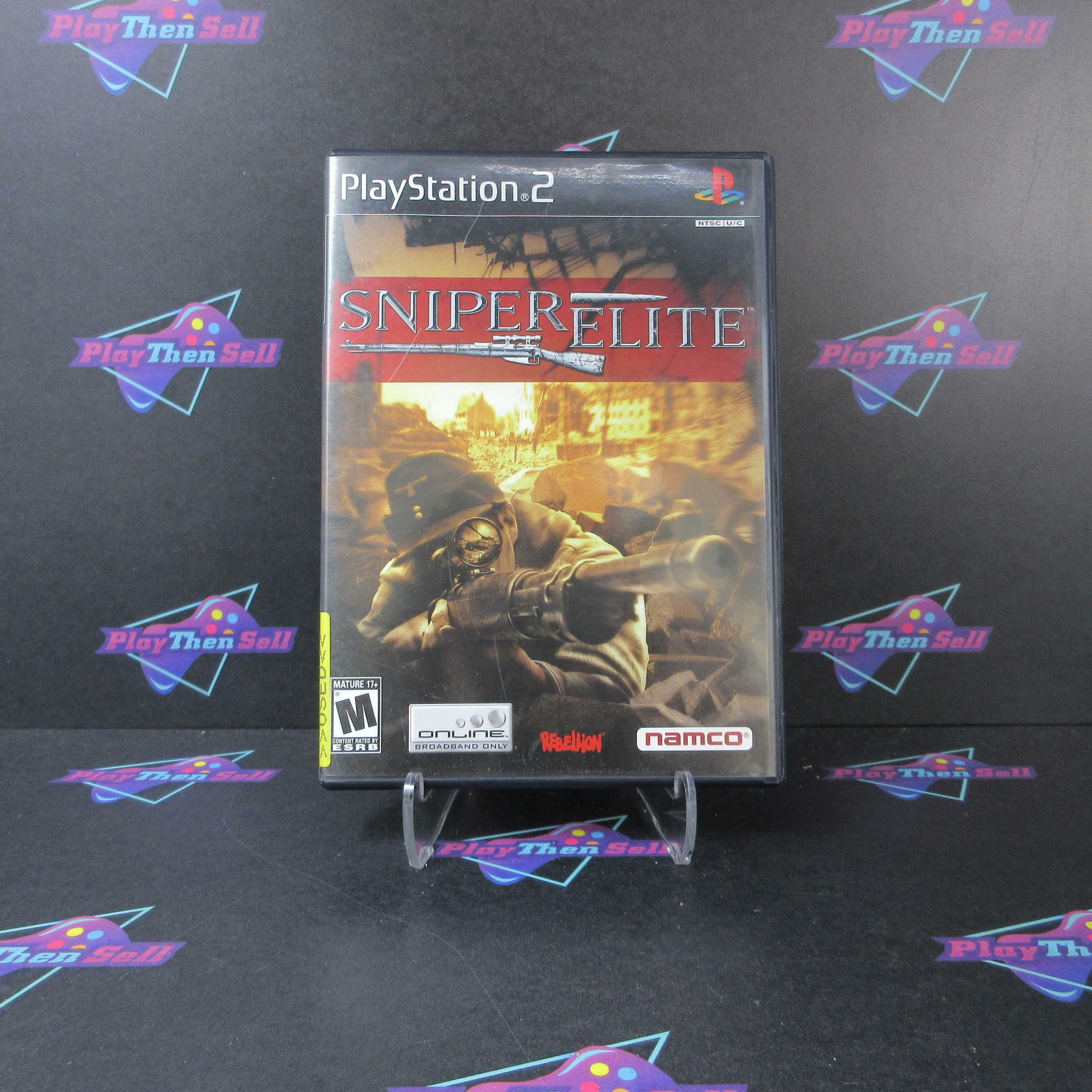 Sniper Elite PS2 PlayStation 2 AD Complete CIB - Very Good
