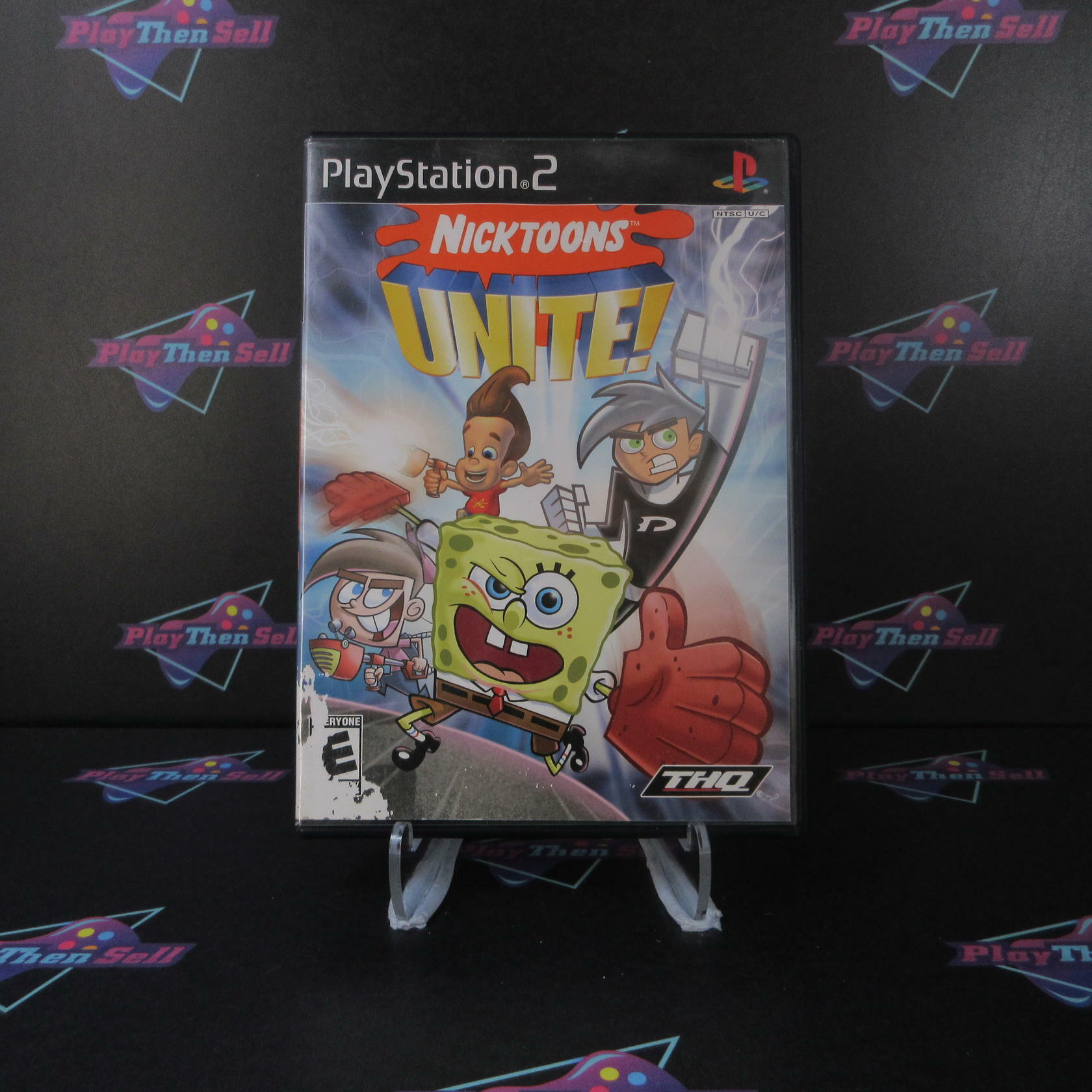 Nicktoons Unite PS2 PlayStation 2 AD Complete CIB - Very Good