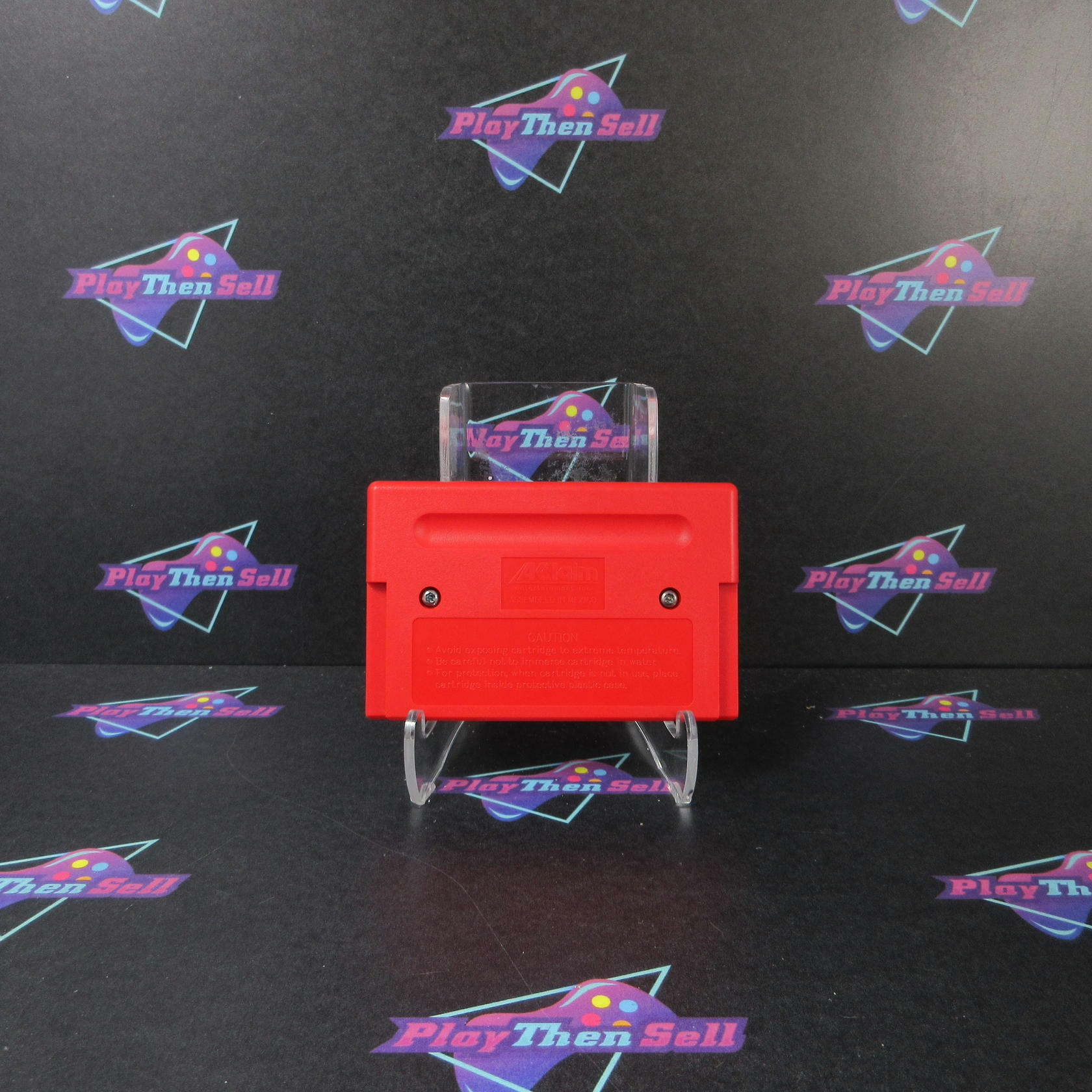 Maximum Carnage Spider-Man Venom Sega Genesis RED Authentic / Tested - Like New