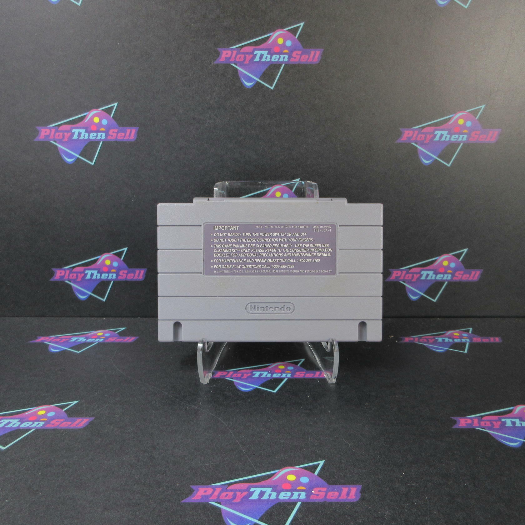 Super Soccer Super Nintendo SNES Cartridge Only Authentic / Tested - Very Good