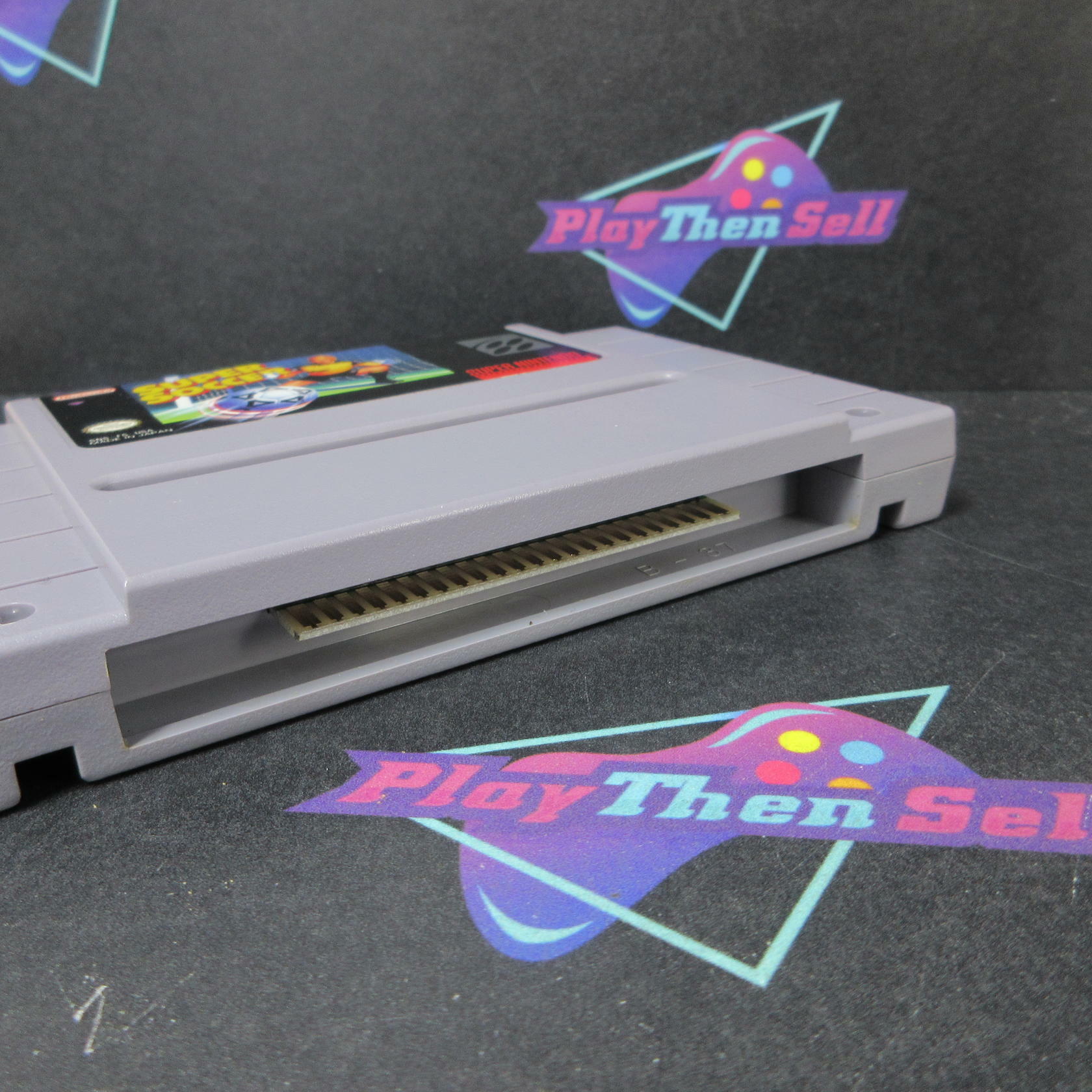 Super Soccer Super Nintendo SNES Cartridge Only Authentic / Tested - Very Good