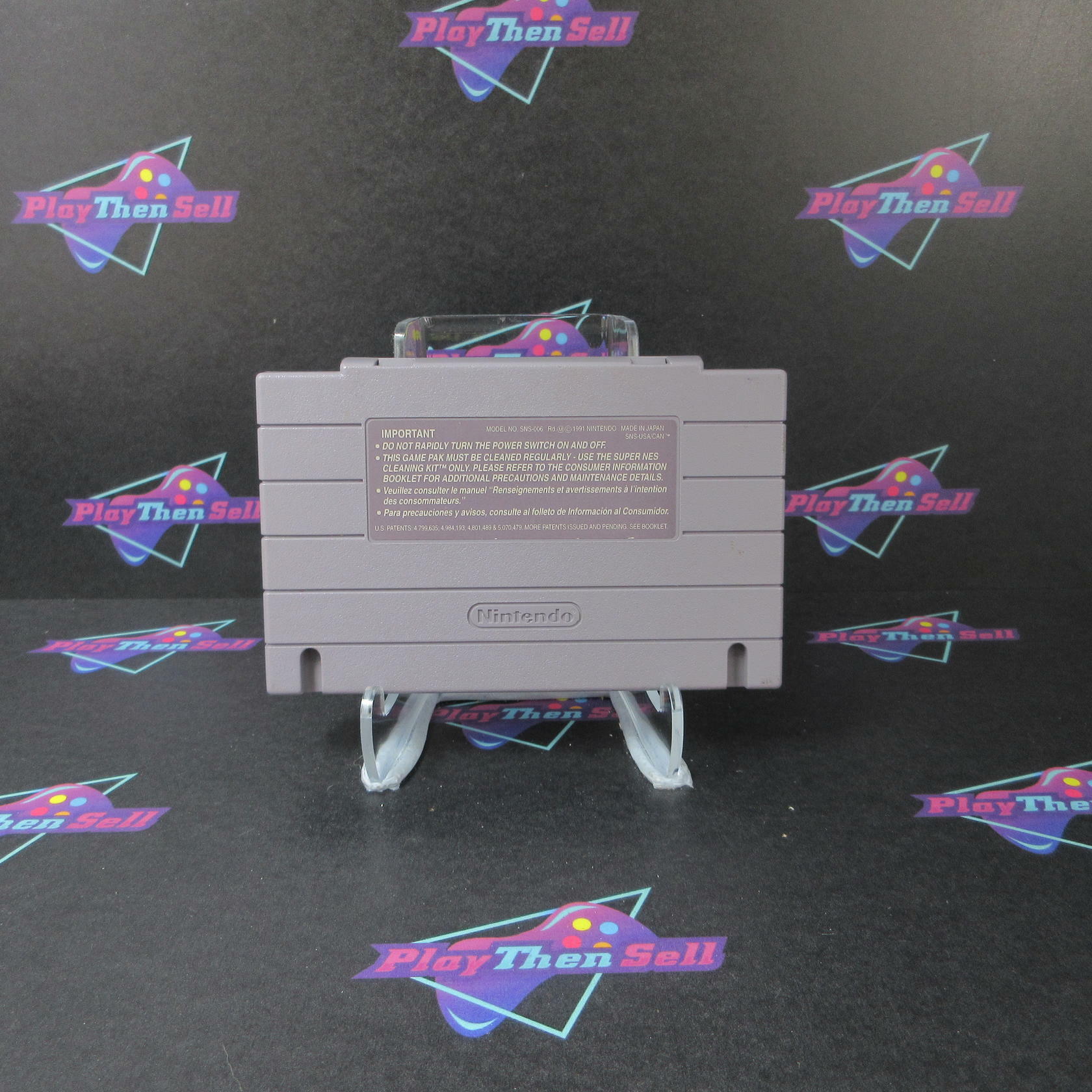 Q Bert 3 Super Nintendo SNES Cartridge Only Authentic / Tested - Very Good