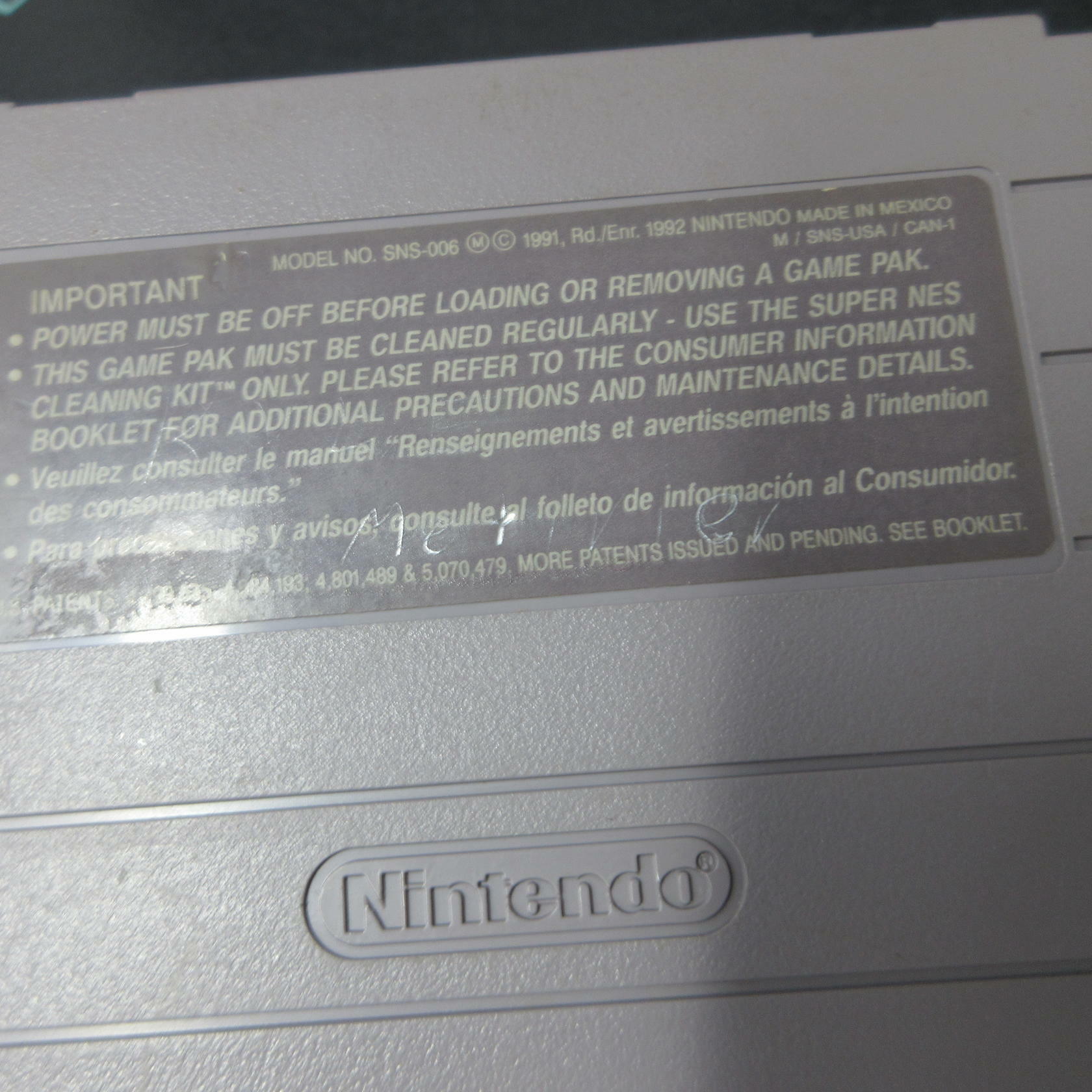 Madden NFL 96 Super Nintendo SNES Cart Only AD Authentic / Tested - Very Good