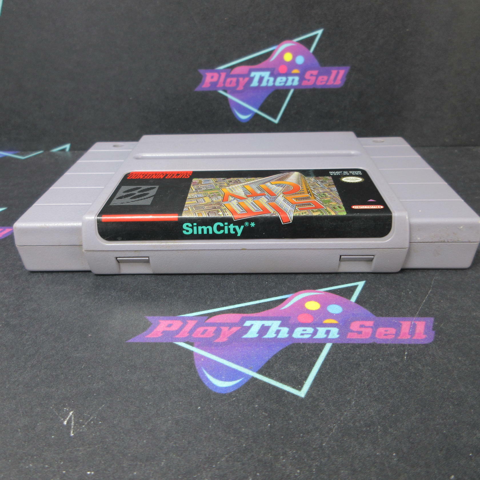 Sim City Nintendo SNES Cartridge Only AD Authentic / Tested - Very Good