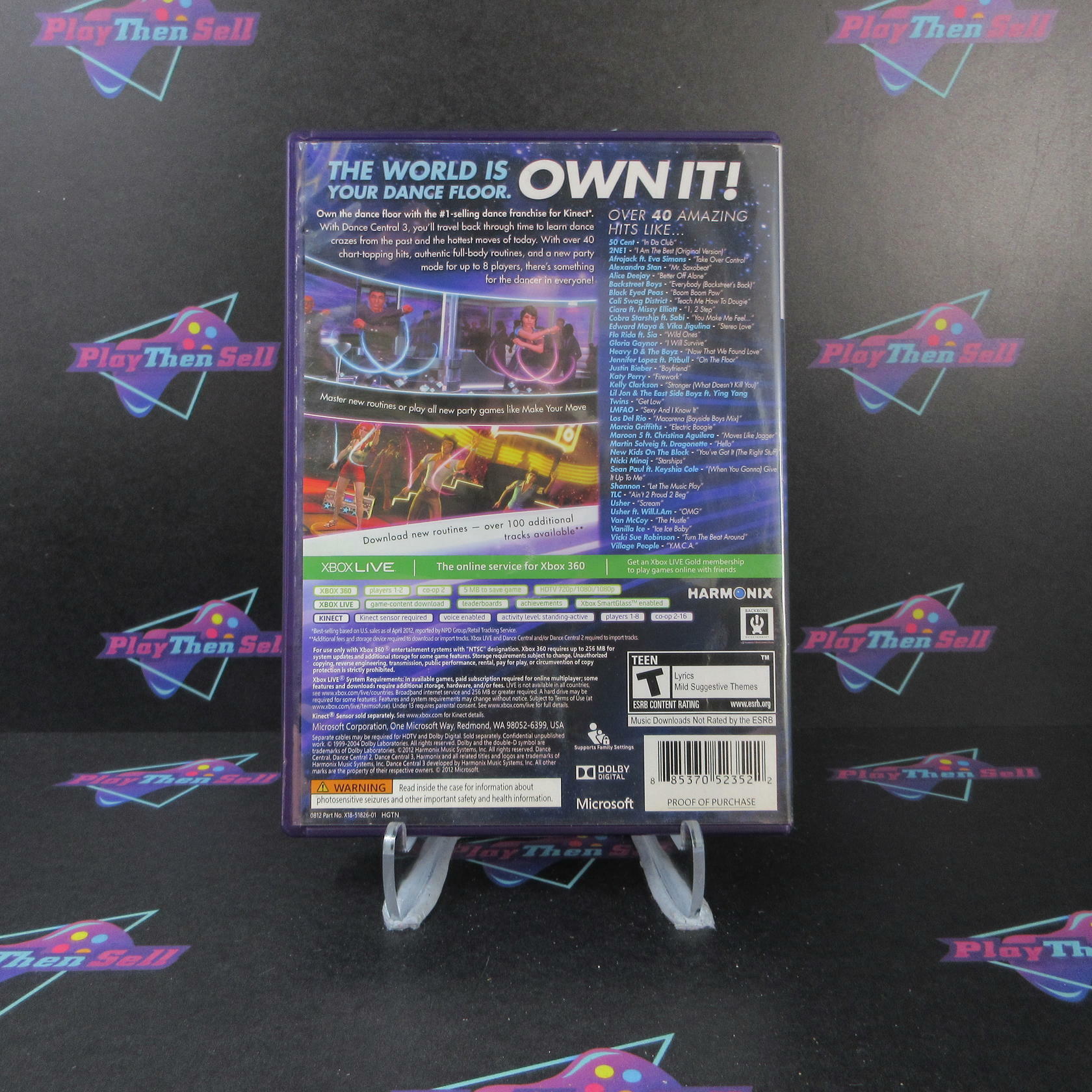 Dance Central 3 - Xbox 360 AD Complete CIB - Very Good