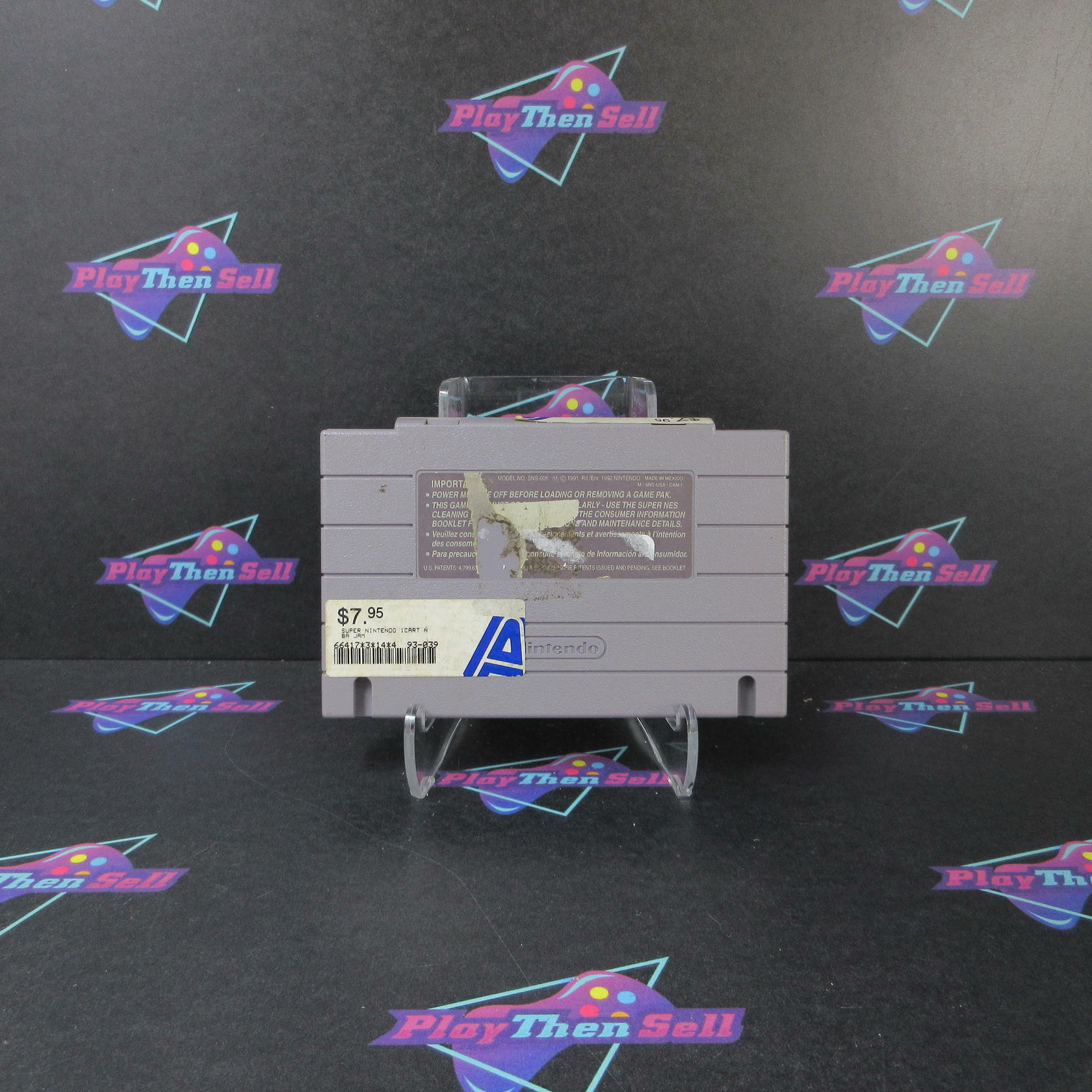 NBA Jam Tournament Edition Super Nintendo SNES Cart Only AD Authentic / Tested - Very Good