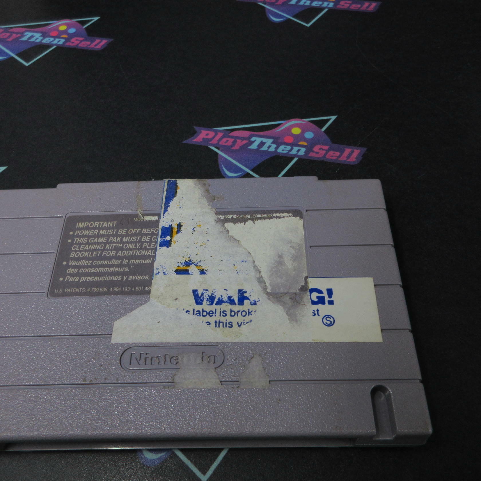 Kyle Petty's No Fear Racing Super Nintendo SNES Cart Only AD Authentic / Tested - Very Good