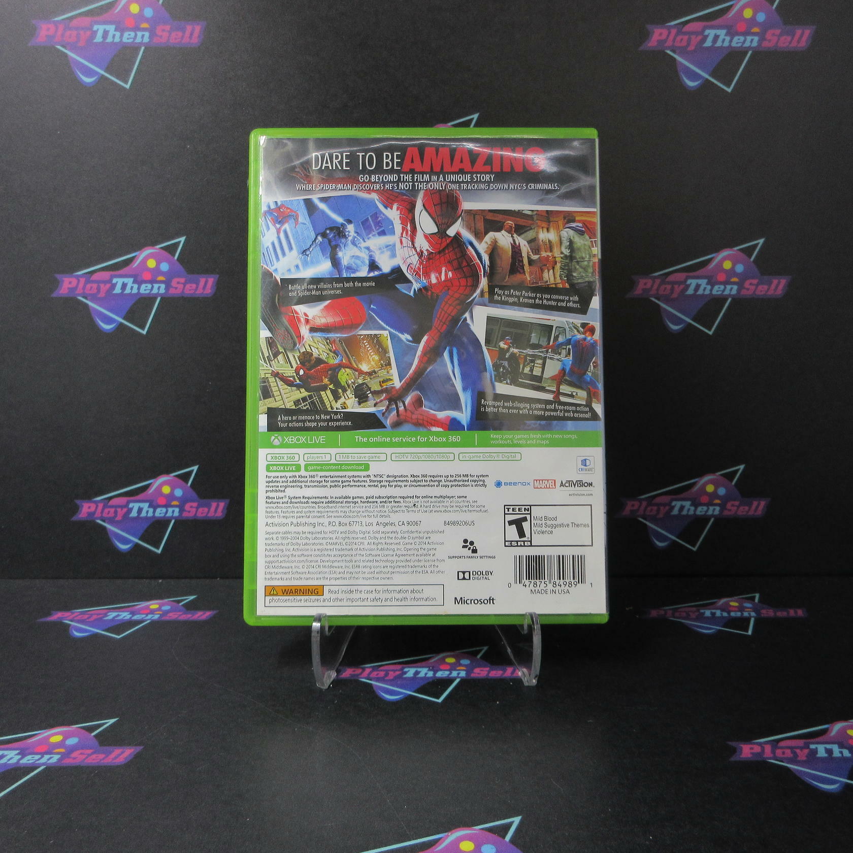 The Amazing Spider-Man 2 Xbox 360 DD Complete CIB - Very Good