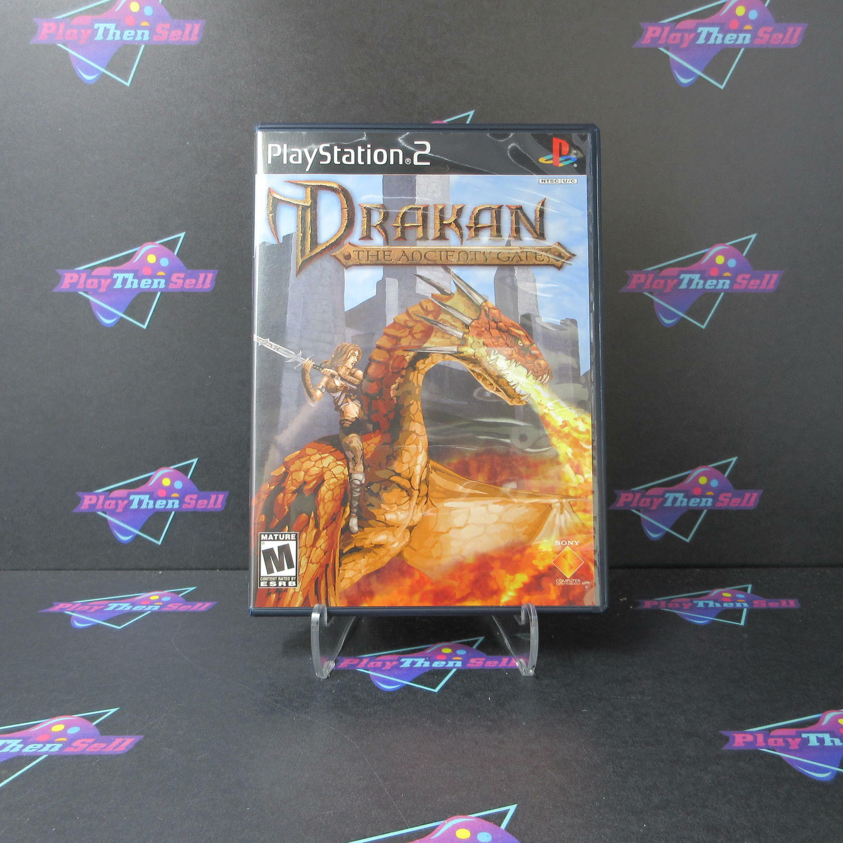 Drakan The Ancients' Gates PS2 PlayStation 2 MD Complete CIB - Very Good