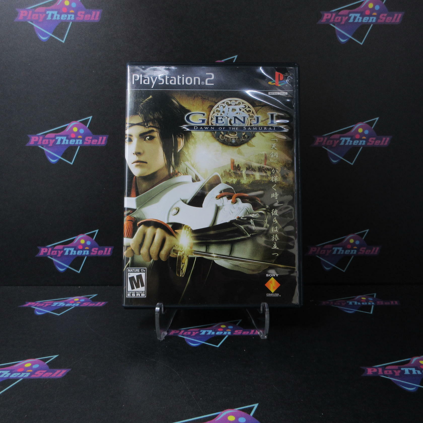 Genji Dawn of the Samurai PS2 PlayStation 2 MD Complete CIB - Very Good