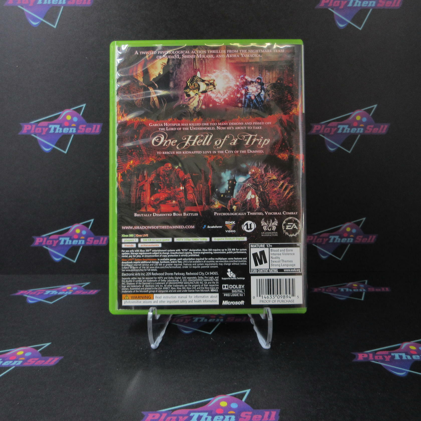 Shadows of the Damned Xbox 360 DD Complete CIB - Very Good