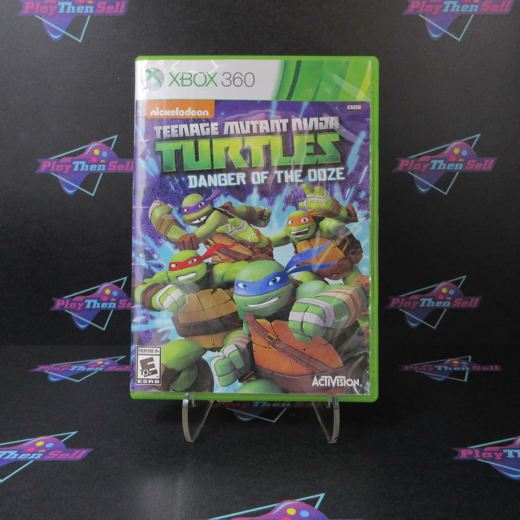 Teenage Mutant Ninja Turtles Danger of the Ooze Xbox 360 AD Complete - Very Good