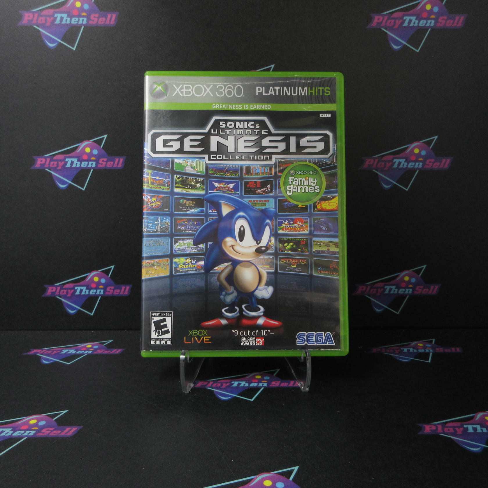 Sonic's Ultimate Genesis Collection PH Xbox 360 AD/NM - Very Good
