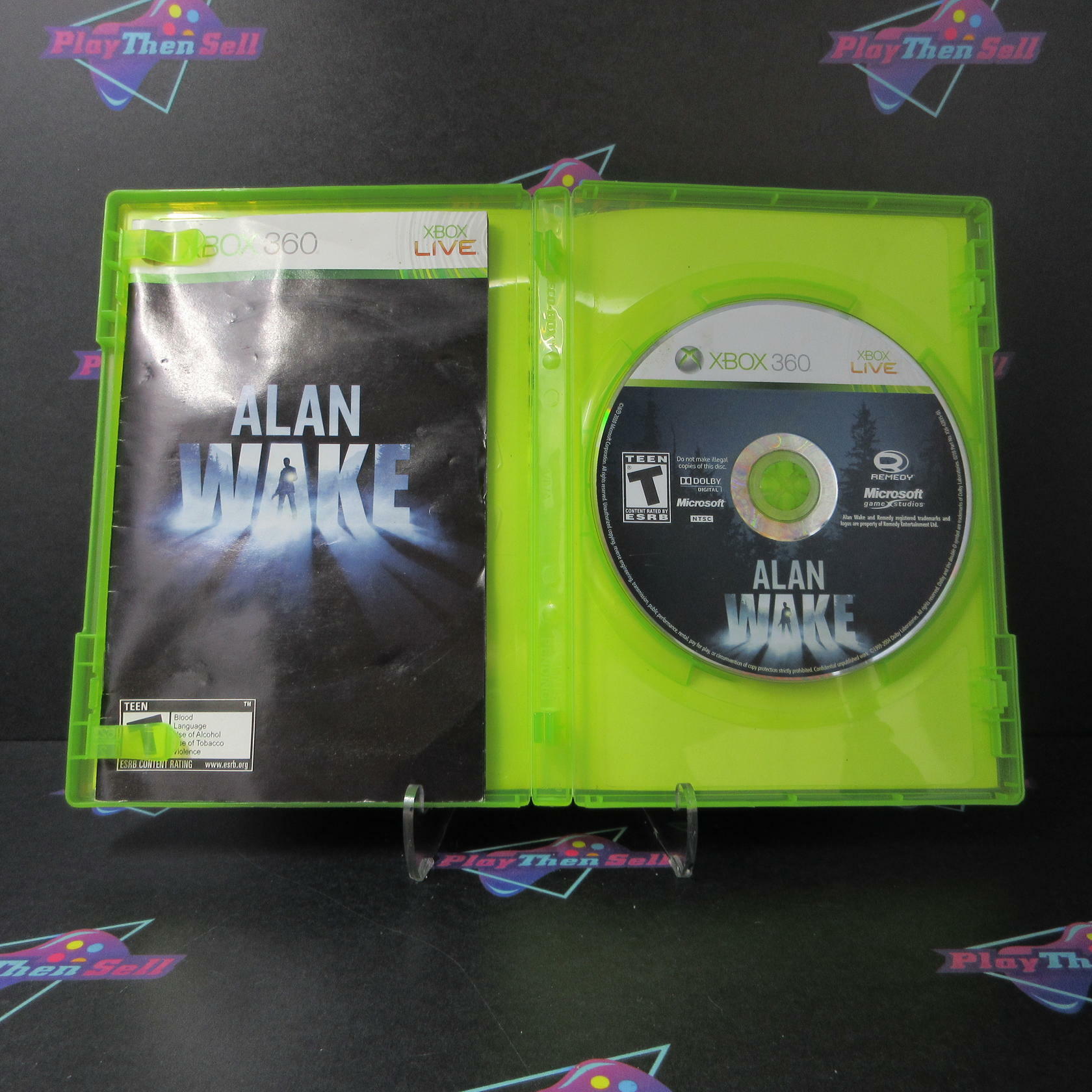 Alan Wake Xbox 360 AD/MD Complete CIB - Very Good